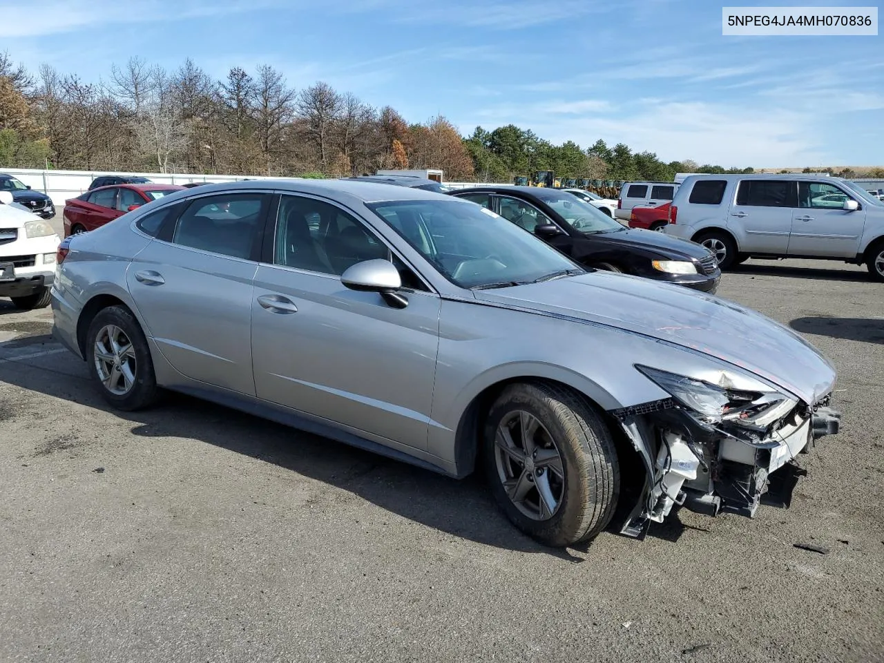 5NPEG4JA4MH070836 2021 Hyundai Sonata Se