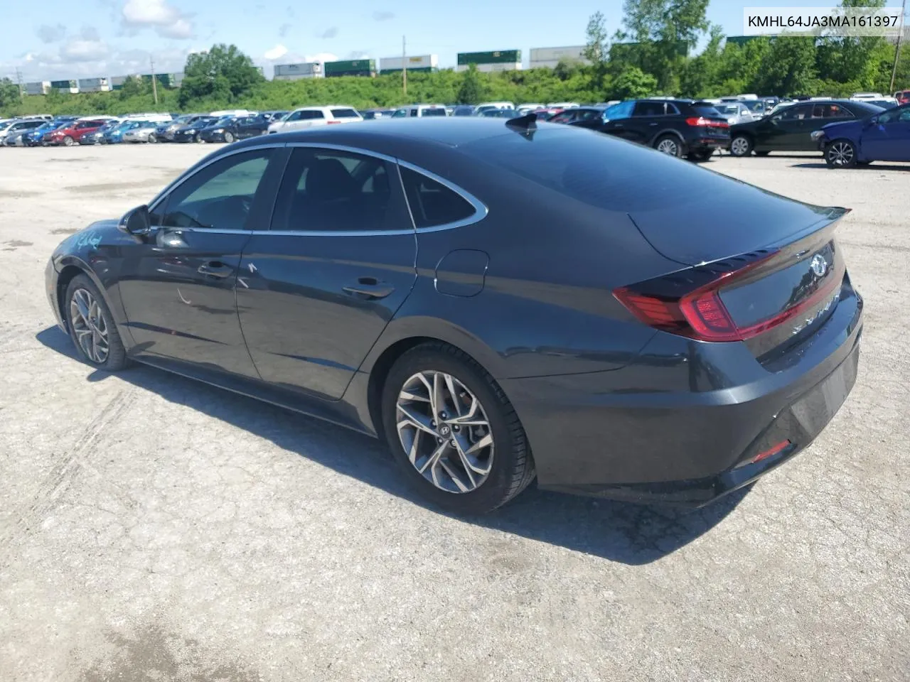 2021 Hyundai Sonata Sel VIN: KMHL64JA3MA161397 Lot: 53701154