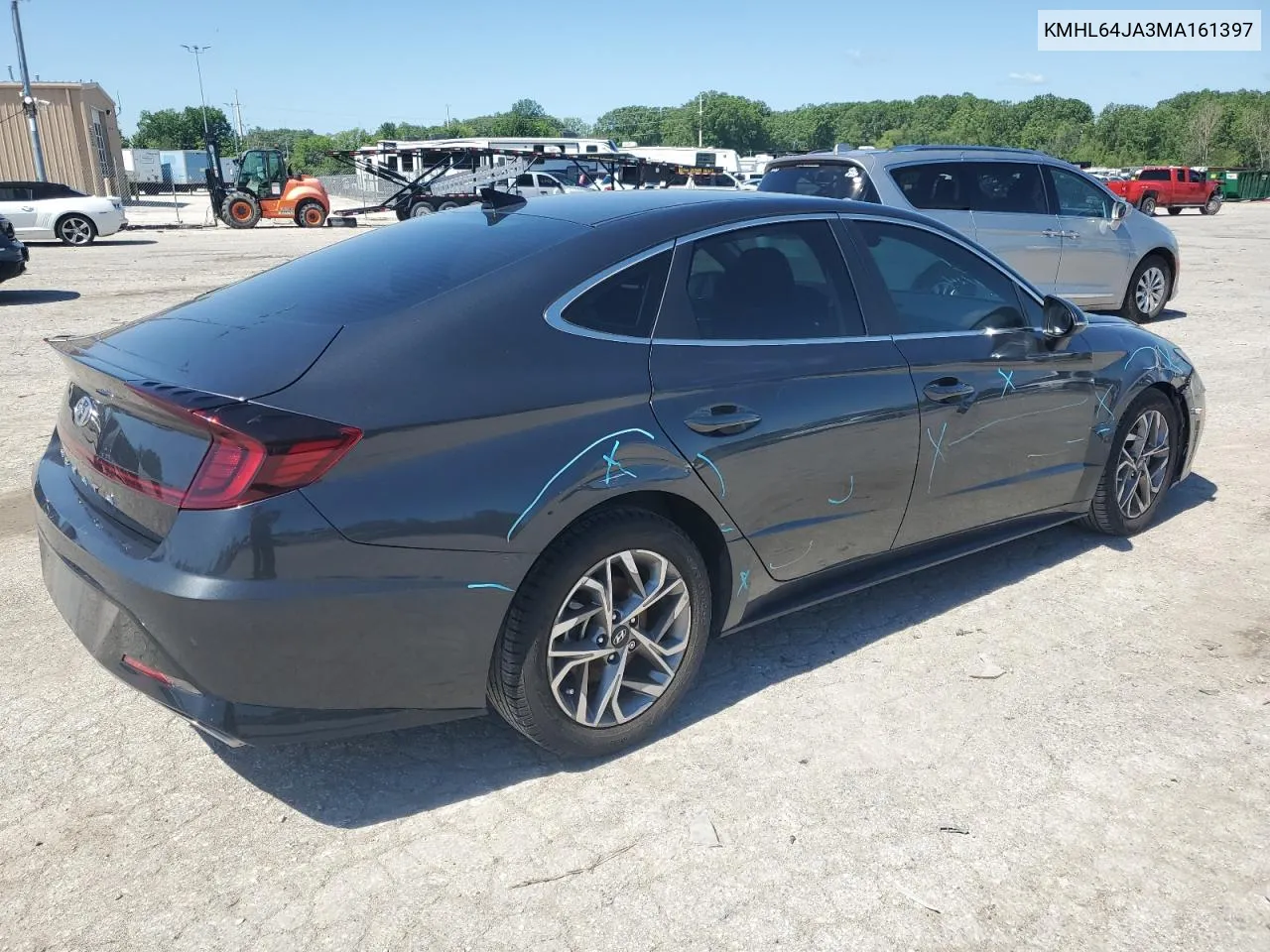 KMHL64JA3MA161397 2021 Hyundai Sonata Sel