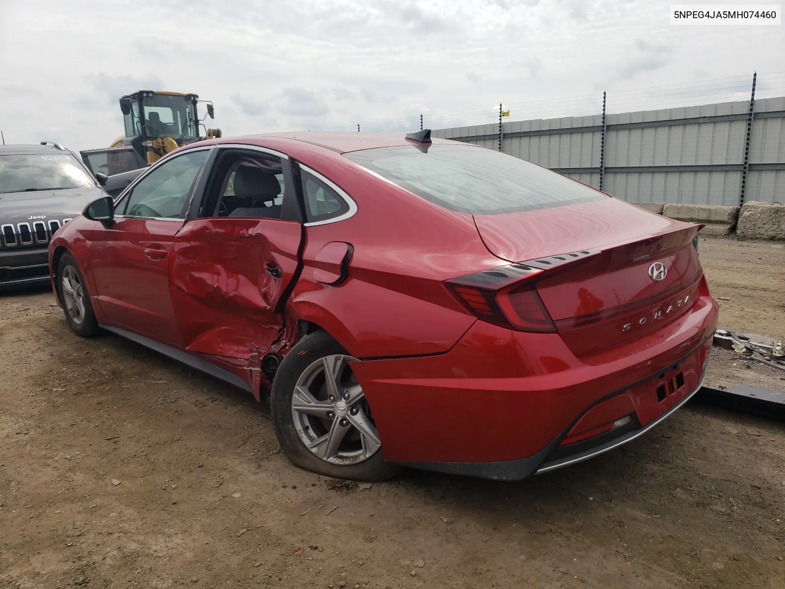 5NPEG4JA5MH074460 2021 Hyundai Sonata Se