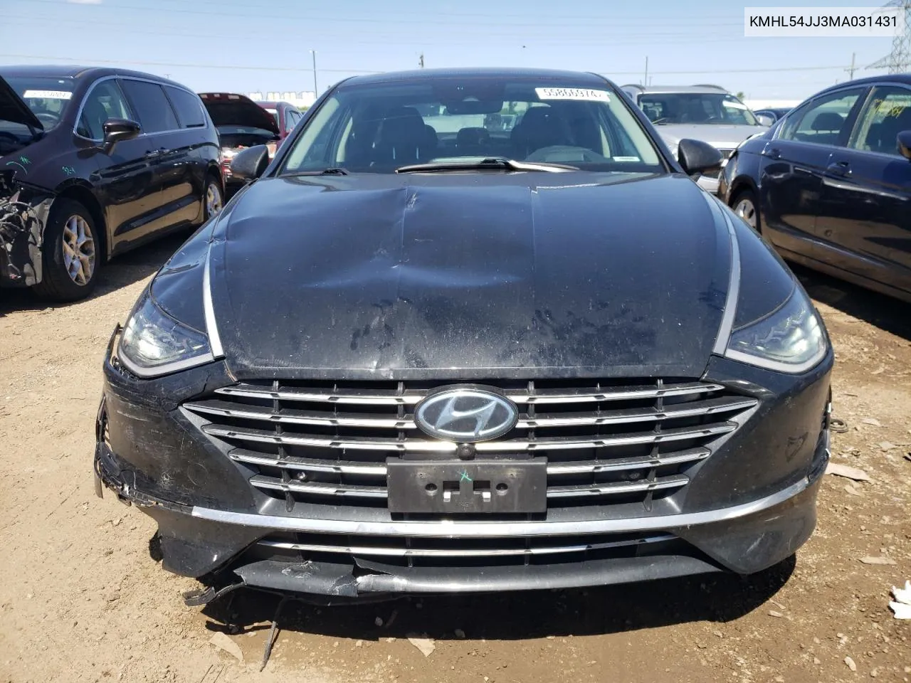 KMHL54JJ3MA031431 2021 Hyundai Sonata Hybrid