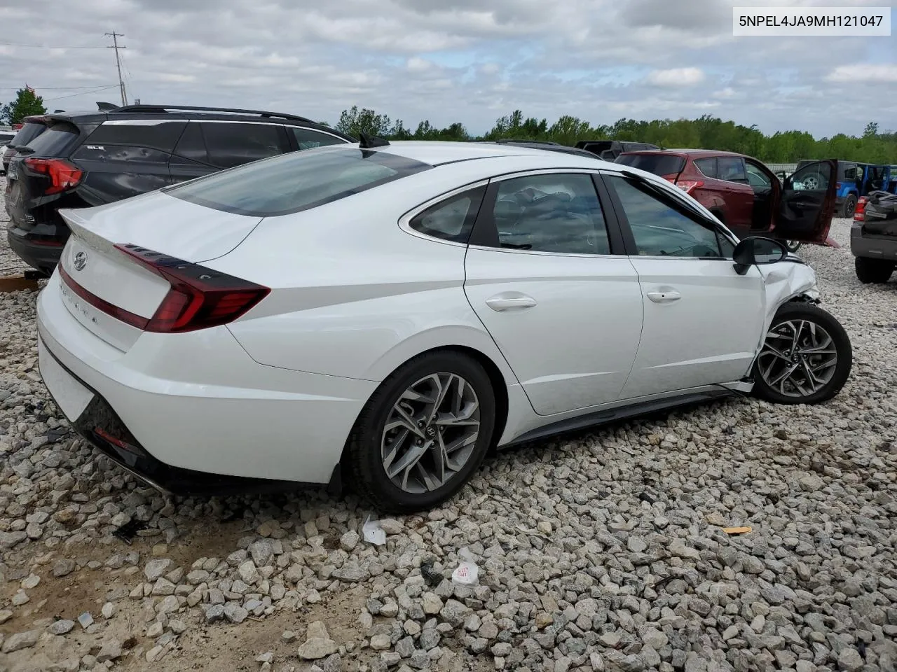 2021 Hyundai Sonata Sel VIN: 5NPEL4JA9MH121047 Lot: 55902154