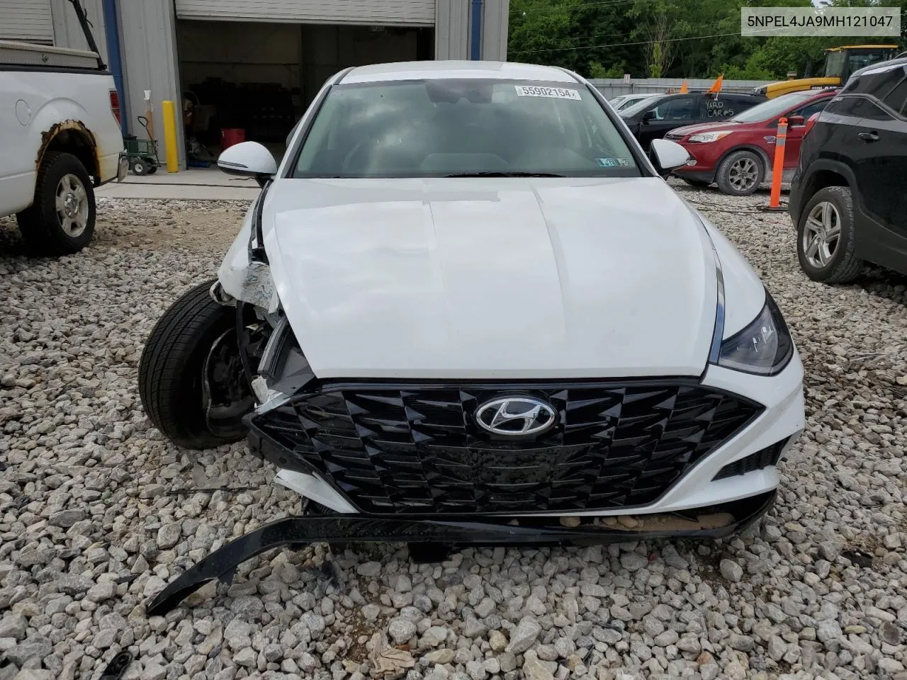 2021 Hyundai Sonata Sel VIN: 5NPEL4JA9MH121047 Lot: 55902154