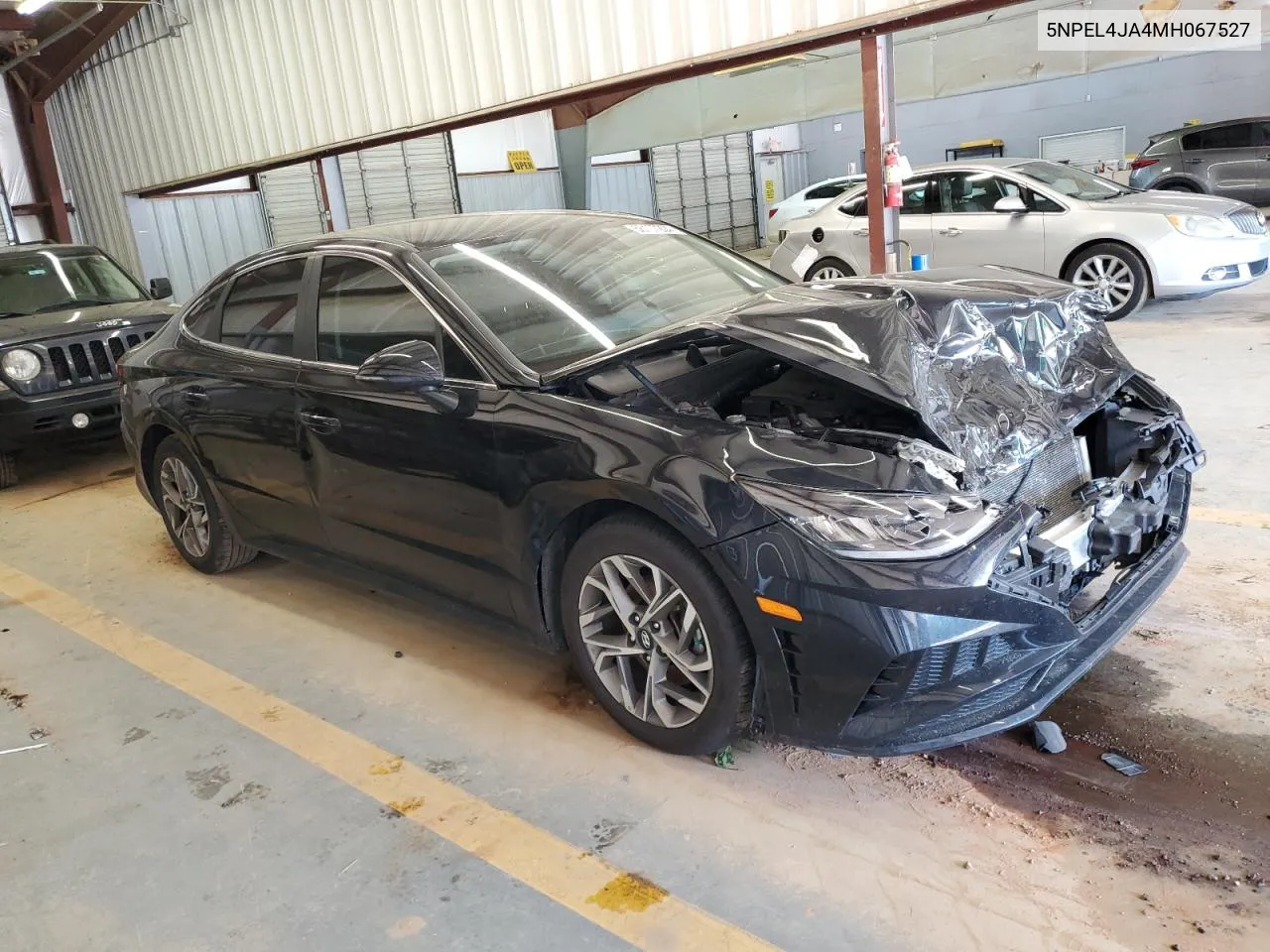 2021 Hyundai Sonata Sel VIN: 5NPEL4JA4MH067527 Lot: 56107204