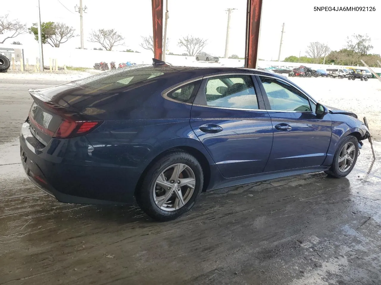 2021 Hyundai Sonata Se VIN: 5NPEG4JA6MH092126 Lot: 58930734