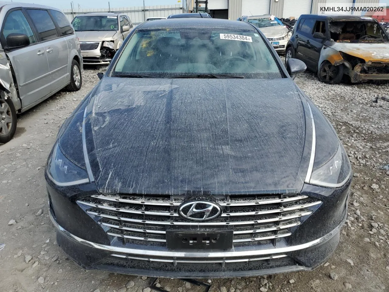 KMHL34JJ9MA020262 2021 Hyundai Sonata Hybrid