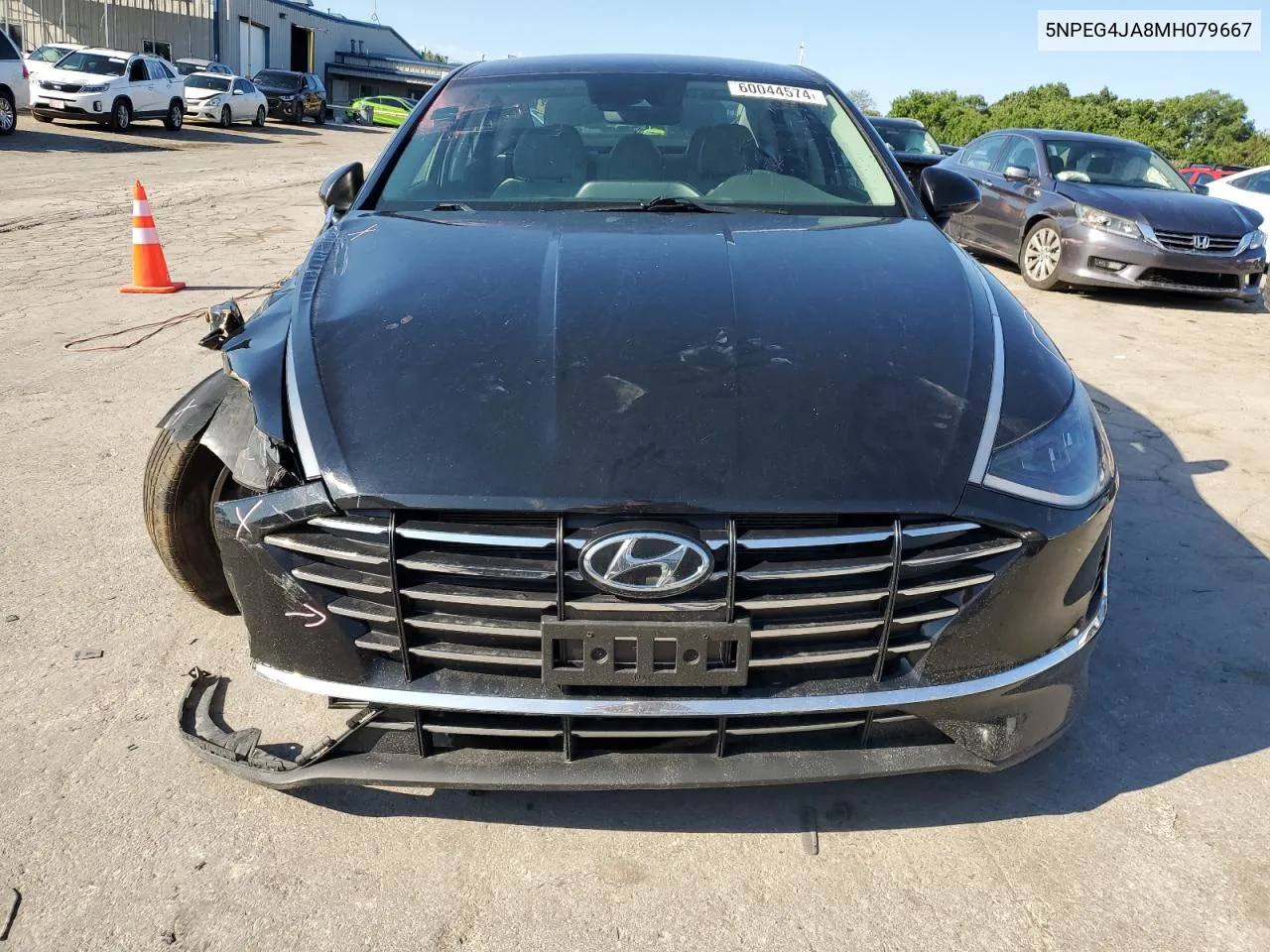 2021 Hyundai Sonata Se VIN: 5NPEG4JA8MH079667 Lot: 60044574