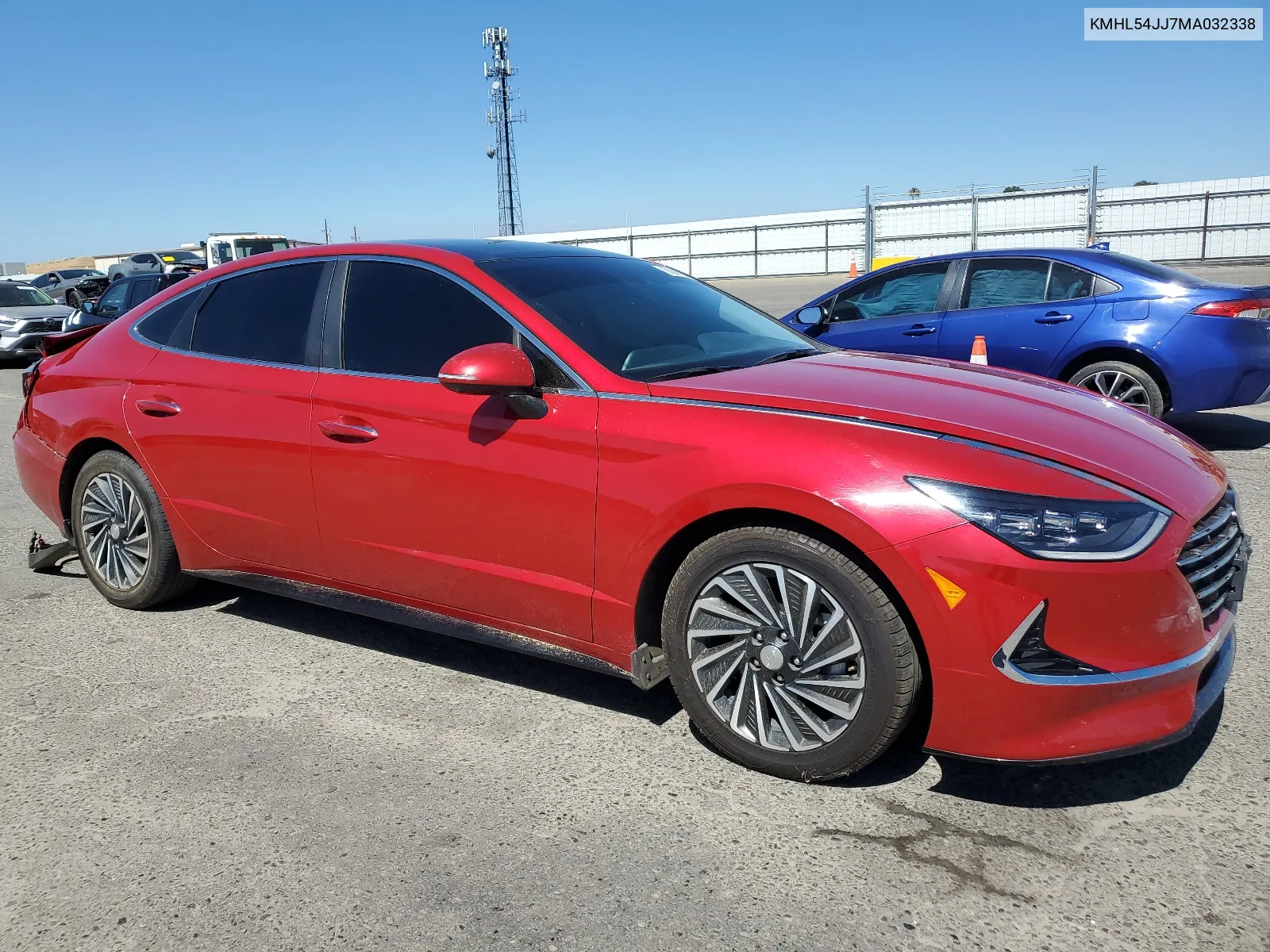 KMHL54JJ7MA032338 2021 Hyundai Sonata Hybrid