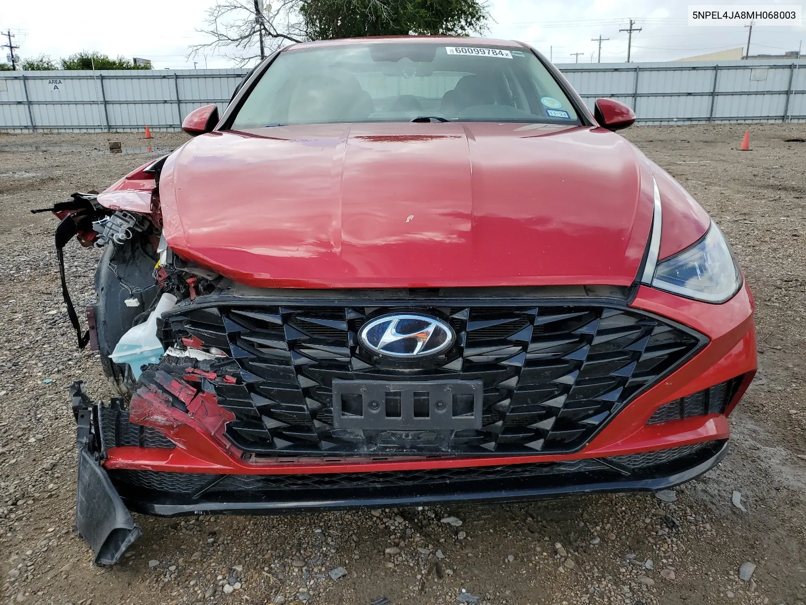 5NPEL4JA8MH068003 2021 Hyundai Sonata Sel