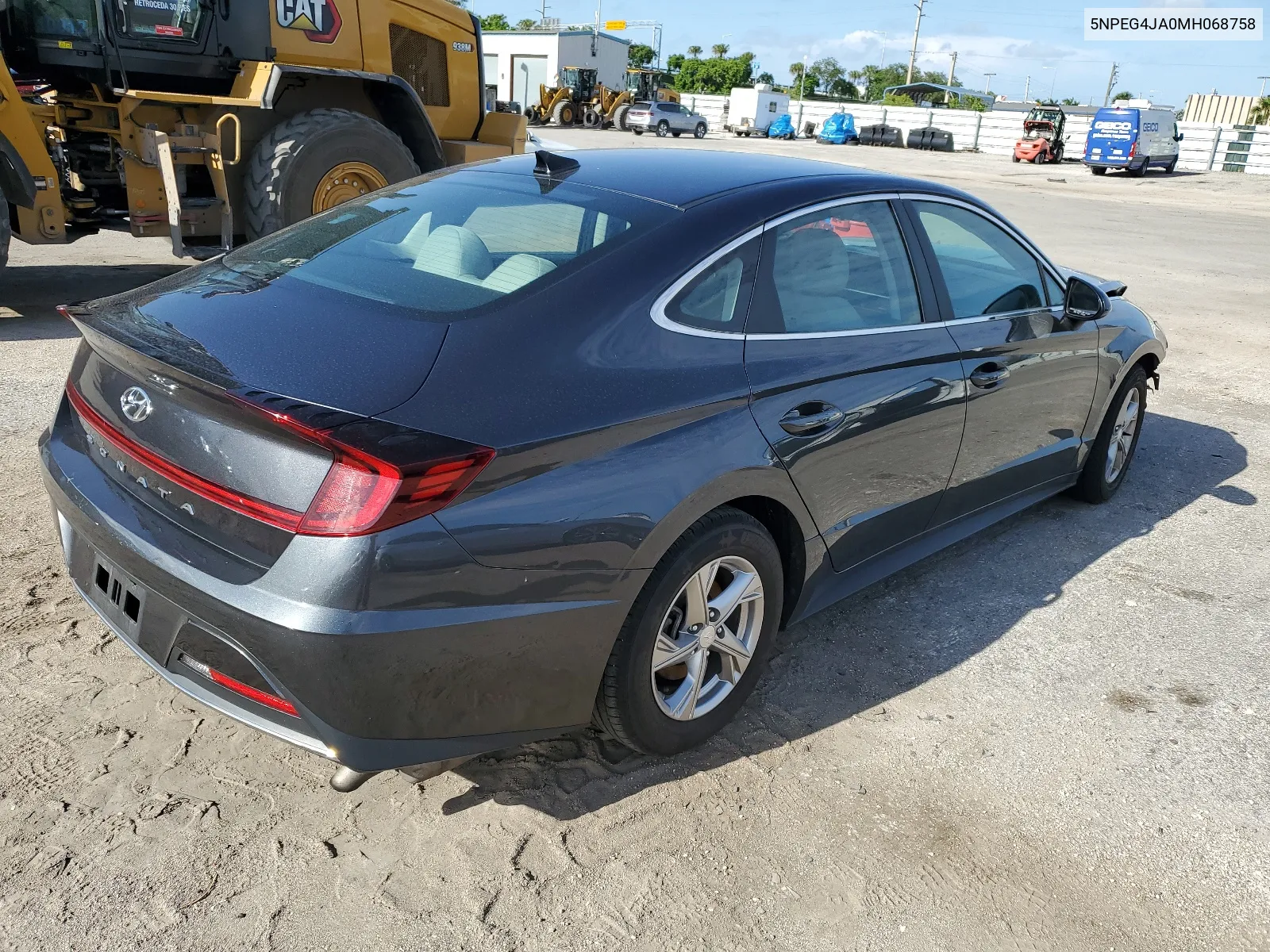 5NPEG4JA0MH068758 2021 Hyundai Sonata Se