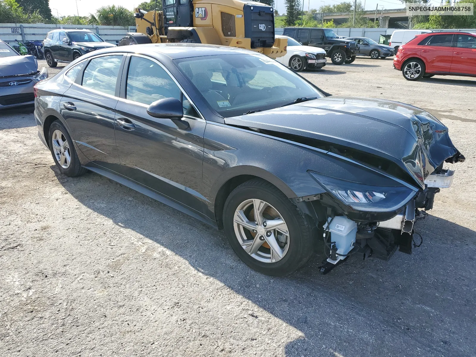 5NPEG4JA0MH068758 2021 Hyundai Sonata Se