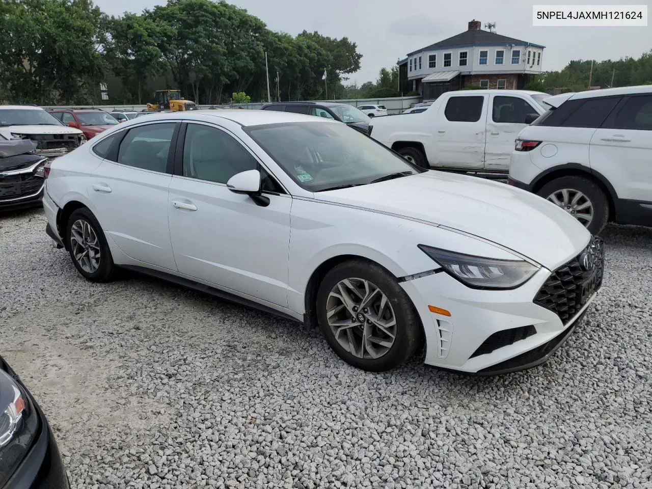 2021 Hyundai Sonata Sel VIN: 5NPEL4JAXMH121624 Lot: 60766533