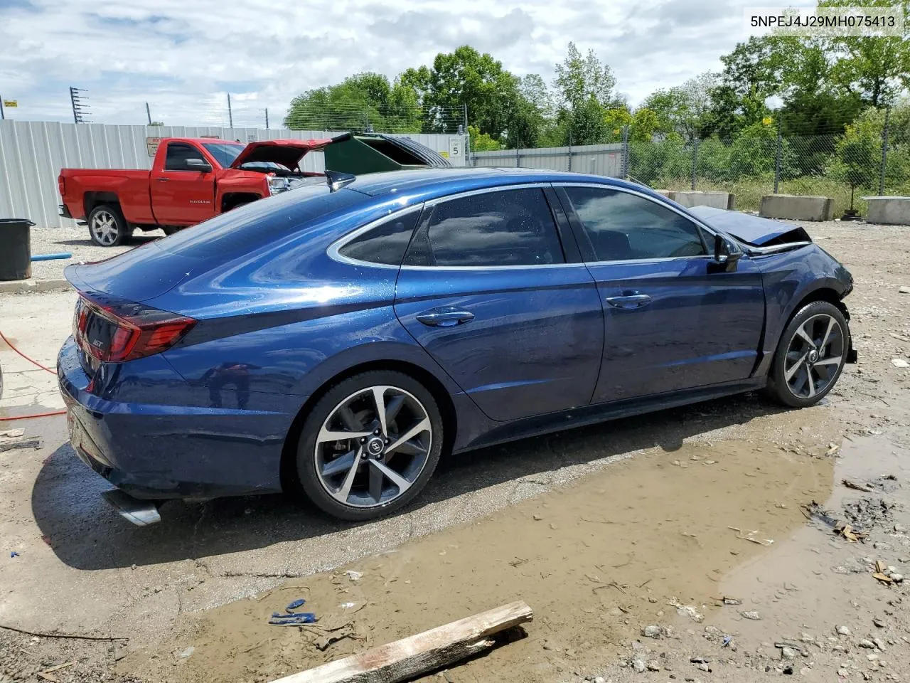 5NPEJ4J29MH075413 2021 Hyundai Sonata Sel Plus