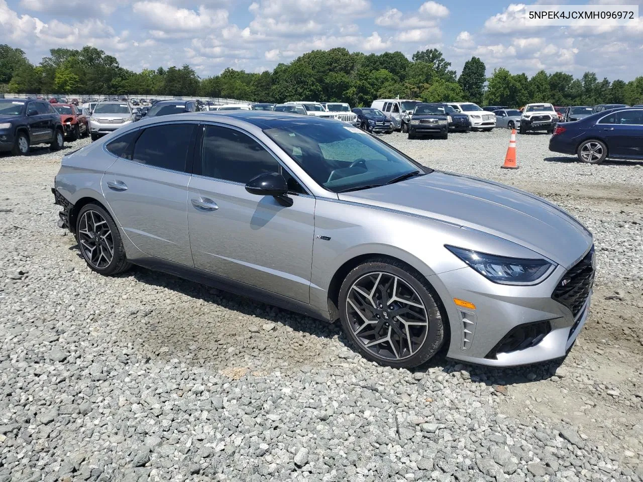 2021 Hyundai Sonata N Line VIN: 5NPEK4JCXMH096972 Lot: 62000914