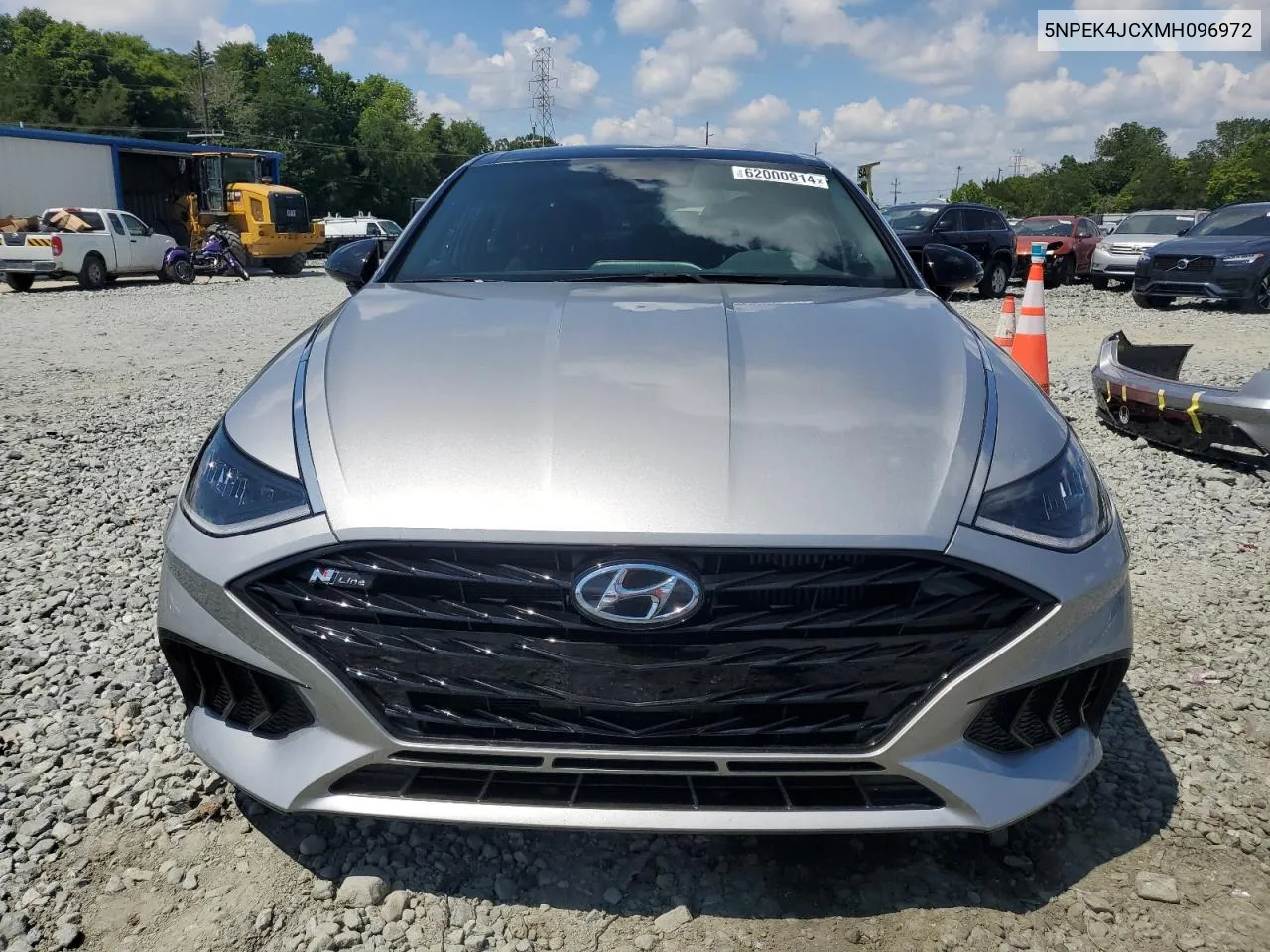 2021 Hyundai Sonata N Line VIN: 5NPEK4JCXMH096972 Lot: 62000914