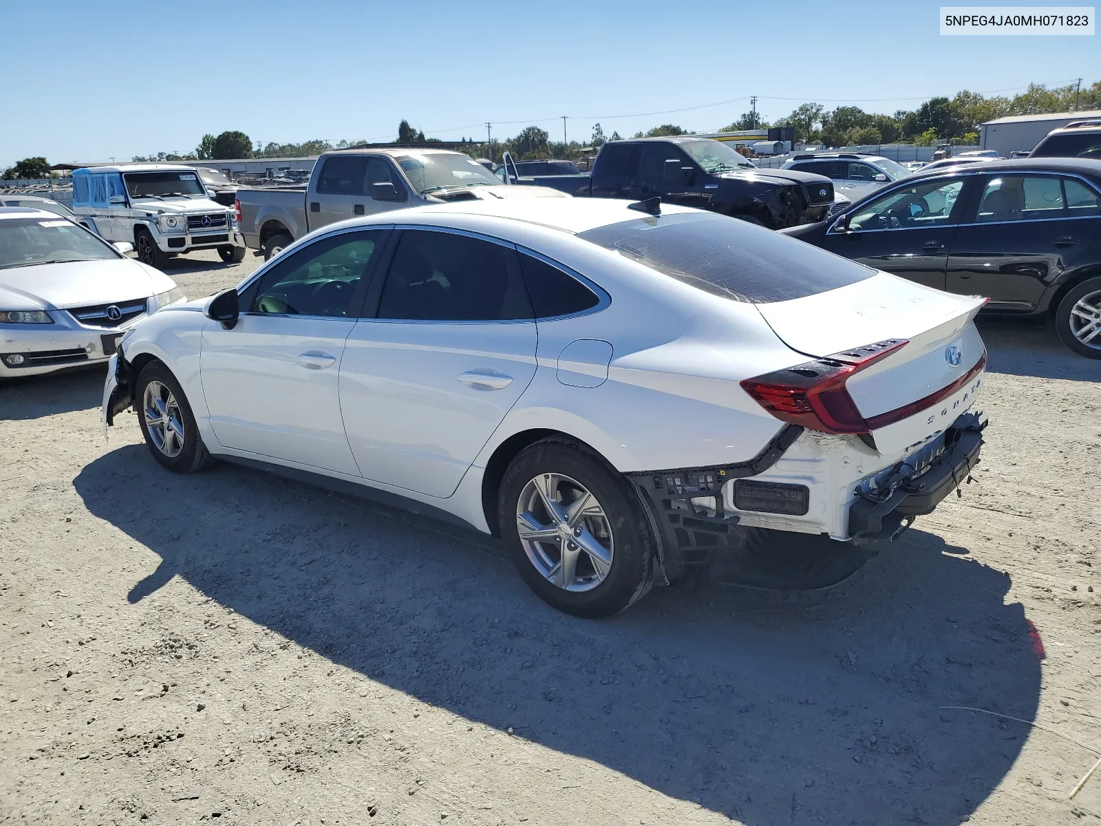 2021 Hyundai Sonata Se VIN: 5NPEG4JA0MH071823 Lot: 62416264