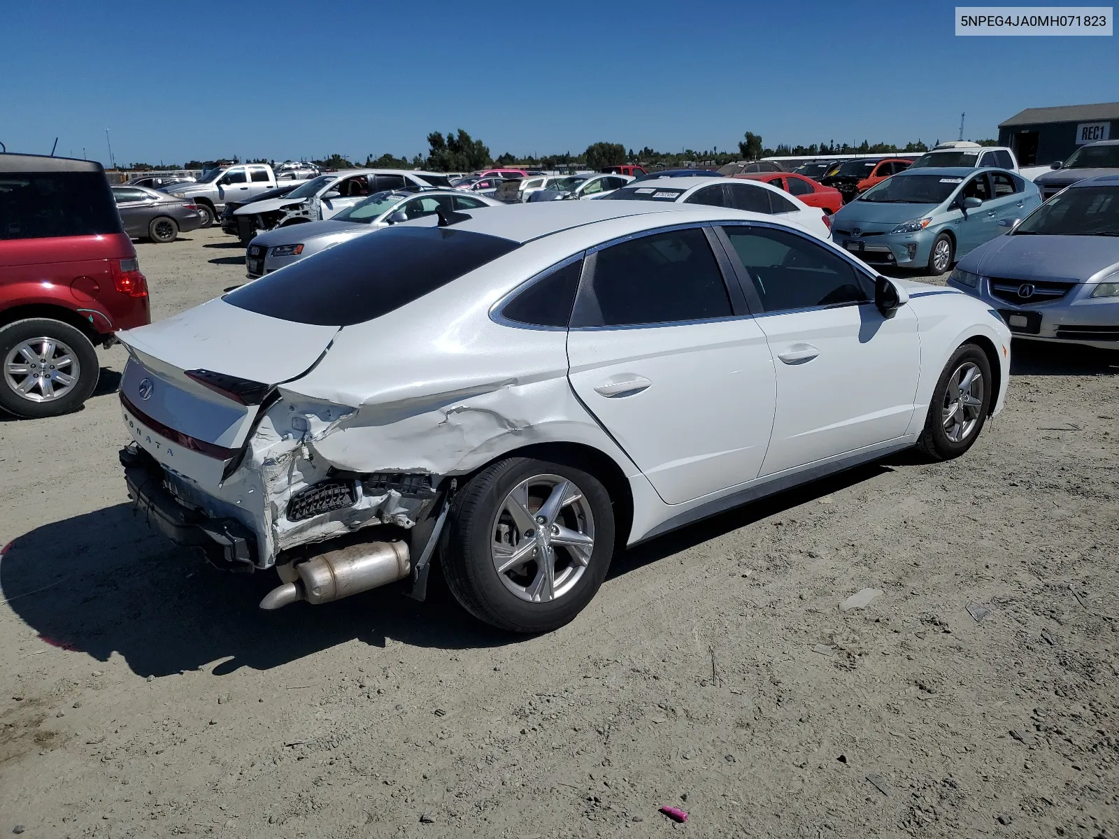 2021 Hyundai Sonata Se VIN: 5NPEG4JA0MH071823 Lot: 62416264