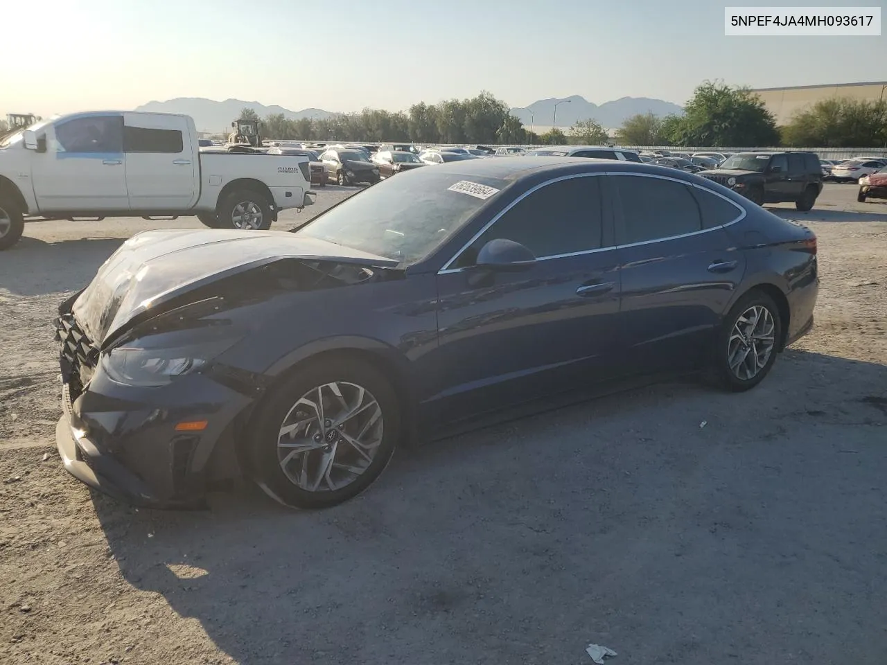 2021 Hyundai Sonata Sel VIN: 5NPEF4JA4MH093617 Lot: 62639664