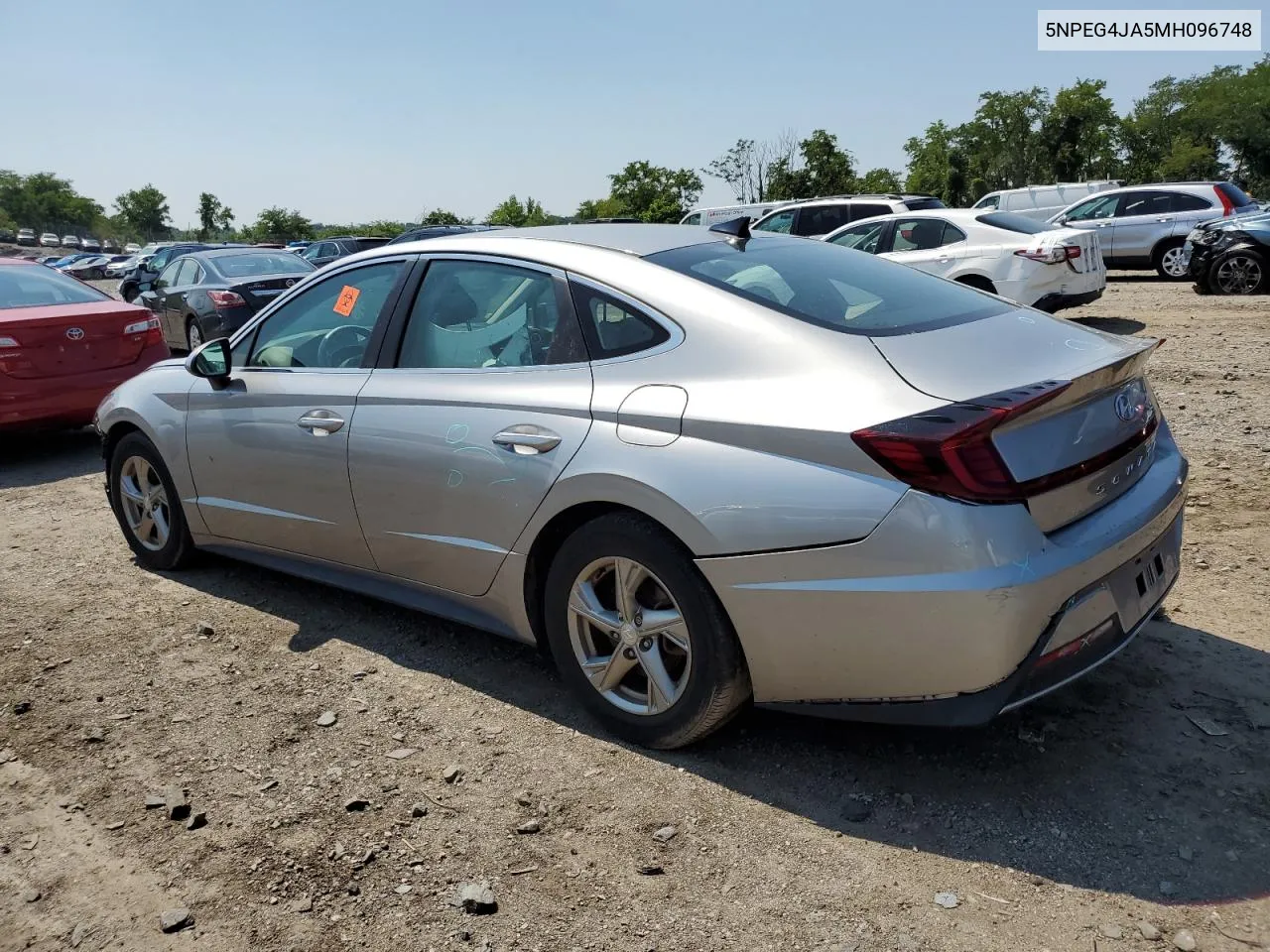 5NPEG4JA5MH096748 2021 Hyundai Sonata Se