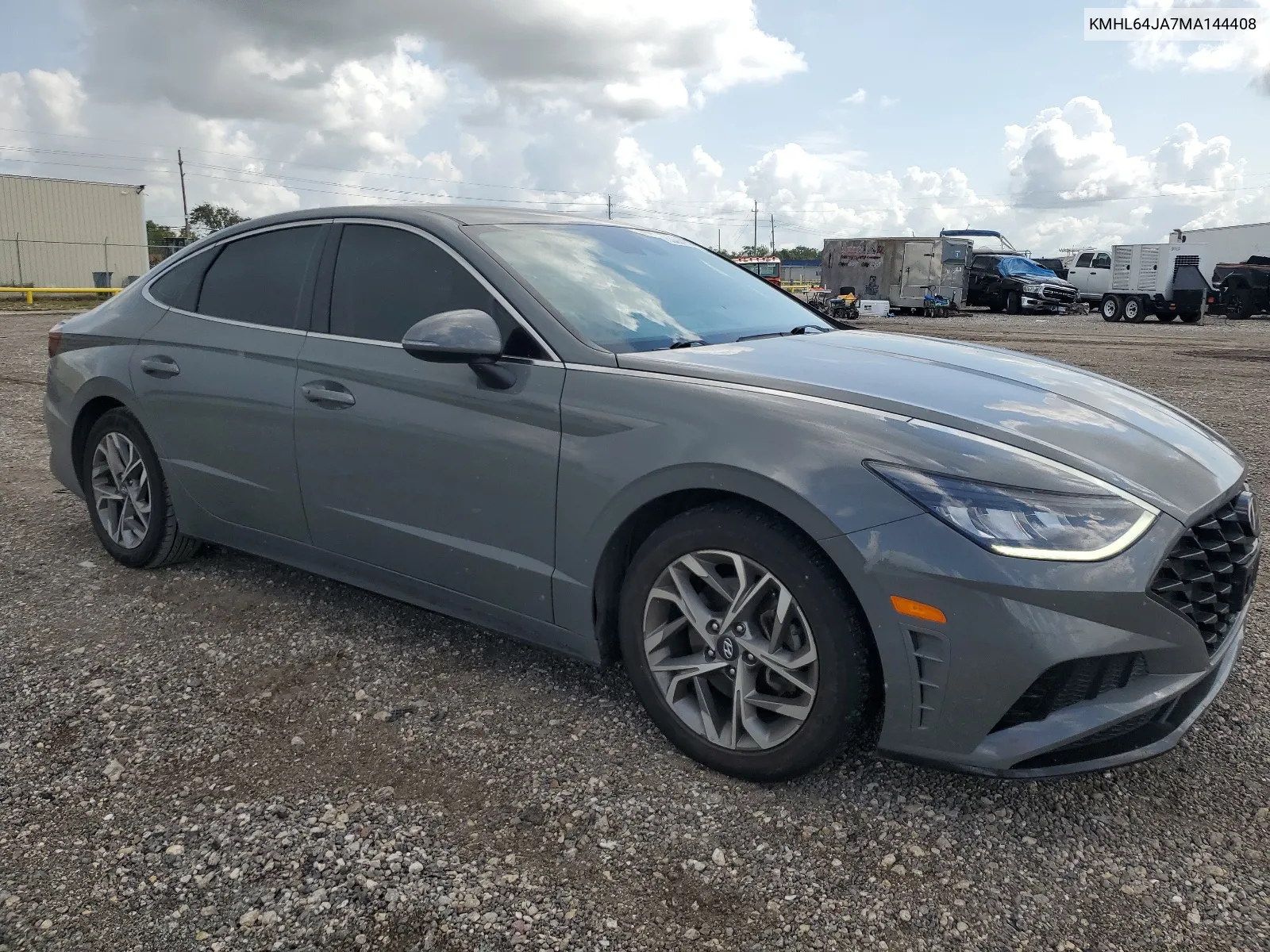 2021 Hyundai Sonata Sel VIN: KMHL64JA7MA144408 Lot: 63397624