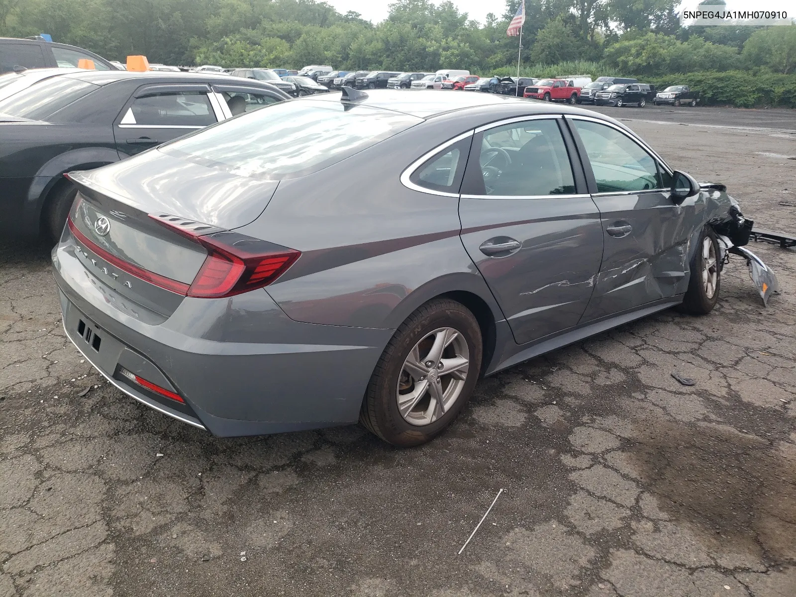 5NPEG4JA1MH070910 2021 Hyundai Sonata Se