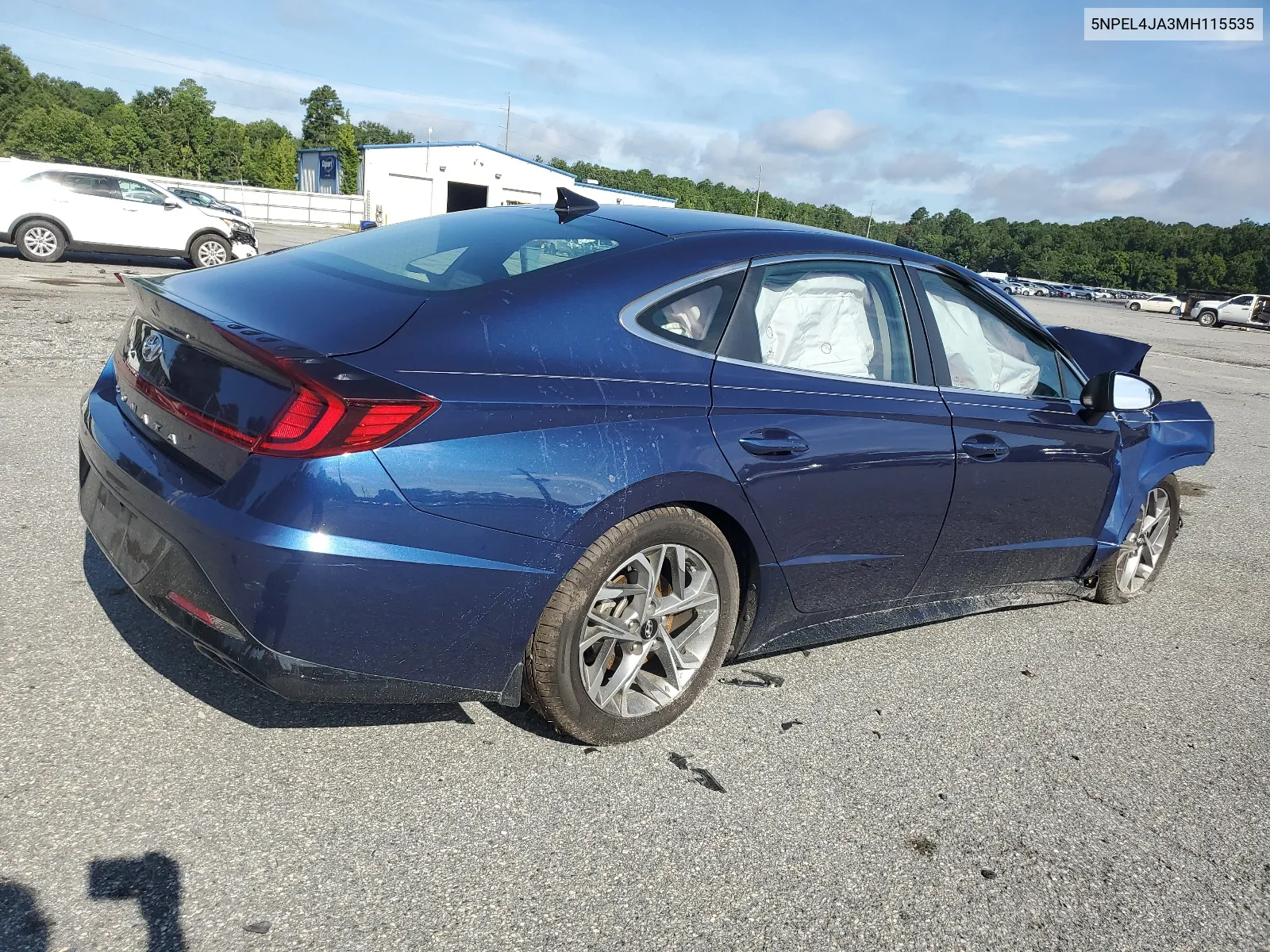 5NPEL4JA3MH115535 2021 Hyundai Sonata Sel