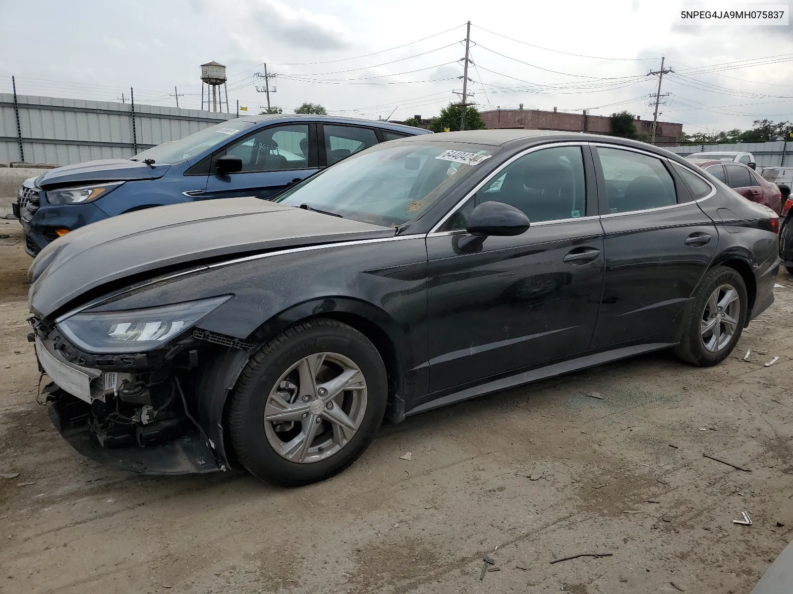 2021 Hyundai Sonata Se VIN: 5NPEG4JA9MH075837 Lot: 64404244