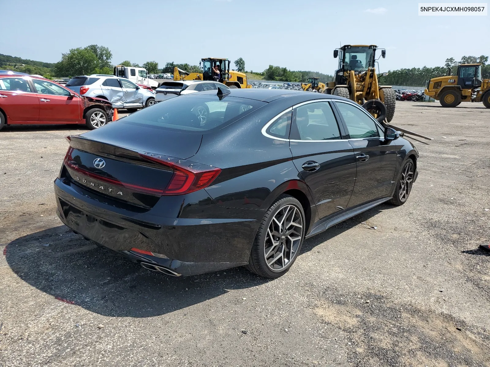 2021 Hyundai Sonata N Line VIN: 5NPEK4JCXMH098057 Lot: 64858654