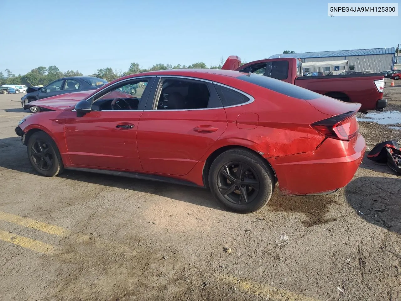 2021 Hyundai Sonata Se VIN: 5NPEG4JA9MH125300 Lot: 64886094