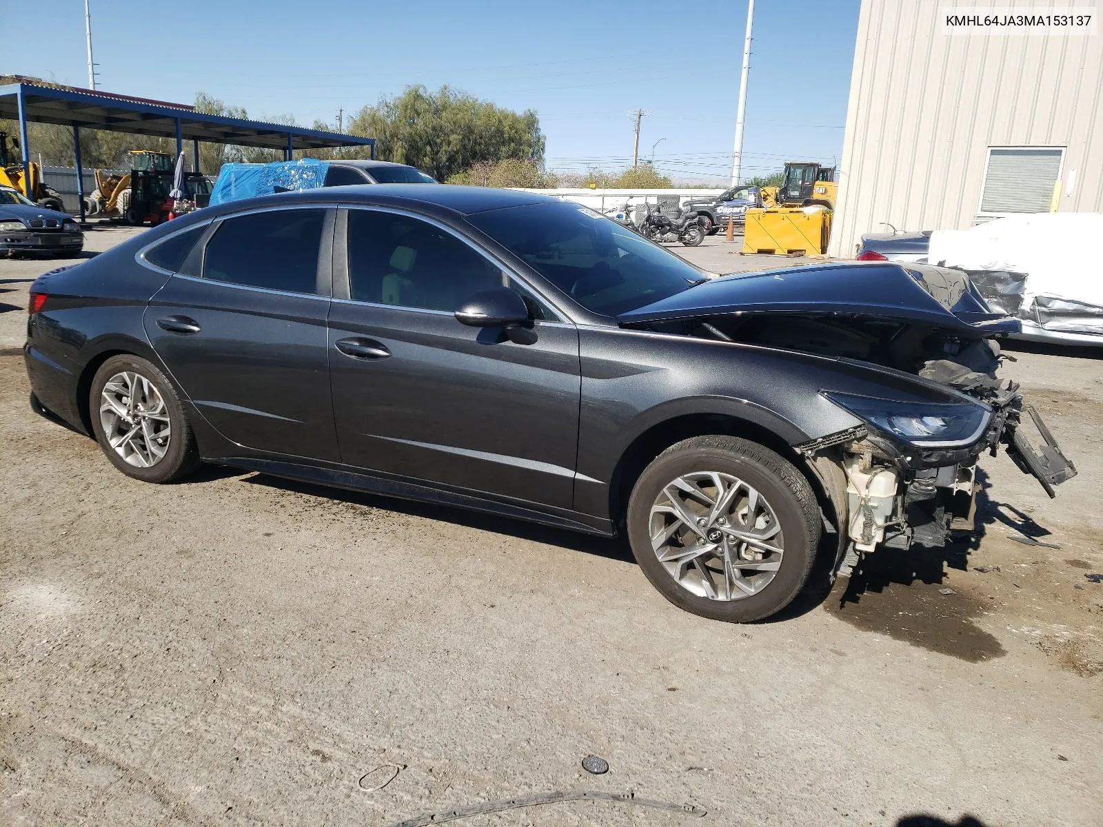 2021 Hyundai Sonata Sel VIN: KMHL64JA3MA153137 Lot: 65215154