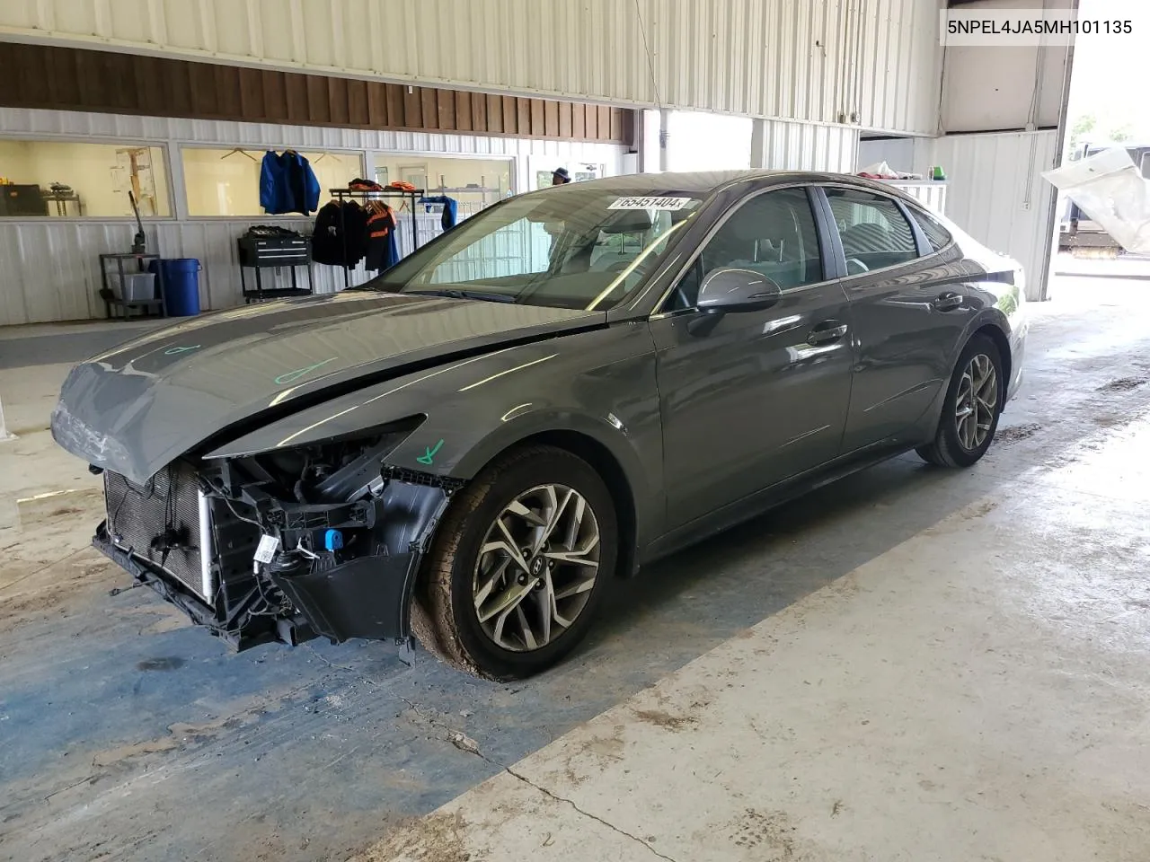 2021 Hyundai Sonata Sel VIN: 5NPEL4JA5MH101135 Lot: 65451404