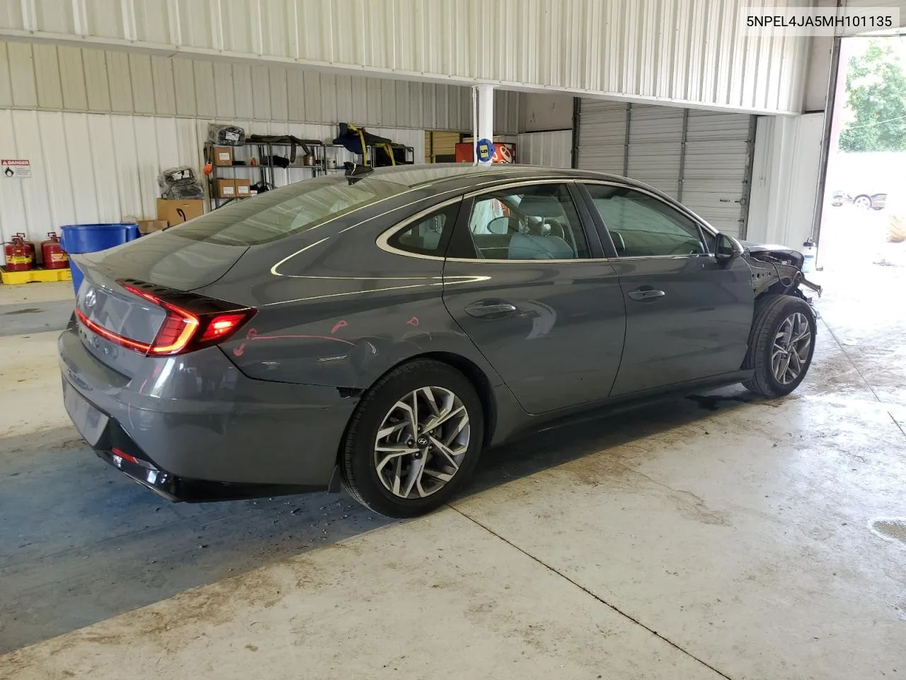 2021 Hyundai Sonata Sel VIN: 5NPEL4JA5MH101135 Lot: 65451404