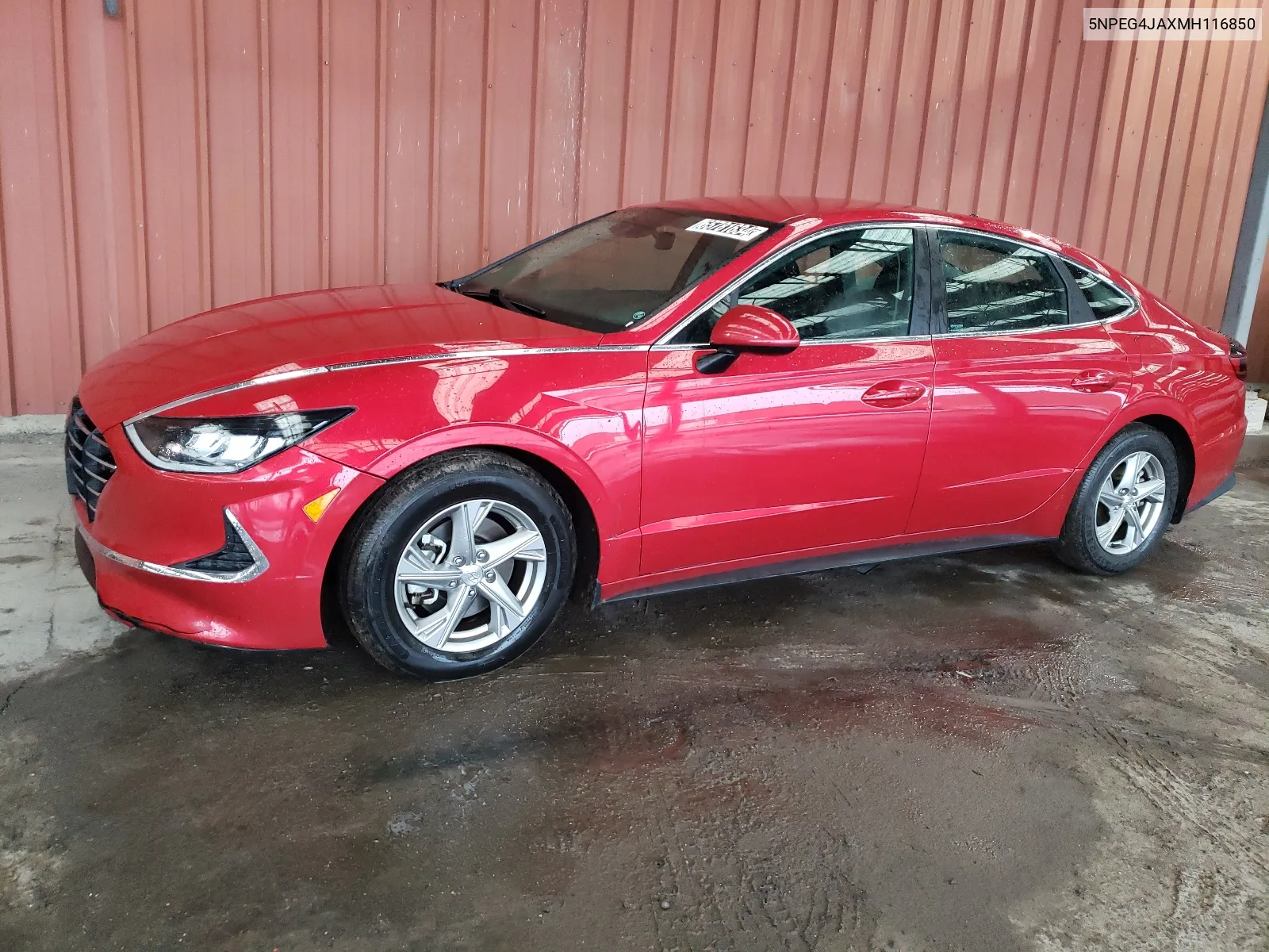 2021 Hyundai Sonata Se VIN: 5NPEG4JAXMH116850 Lot: 65781634