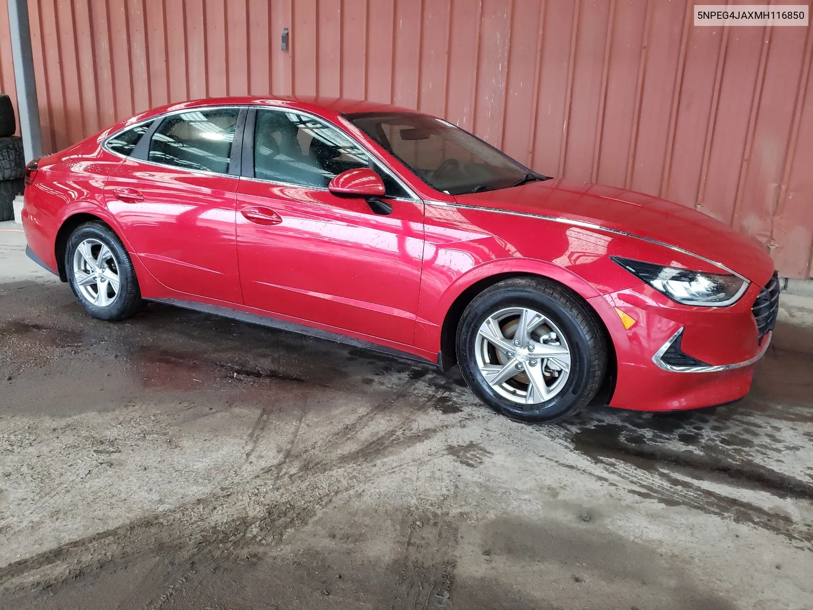 2021 Hyundai Sonata Se VIN: 5NPEG4JAXMH116850 Lot: 65781634