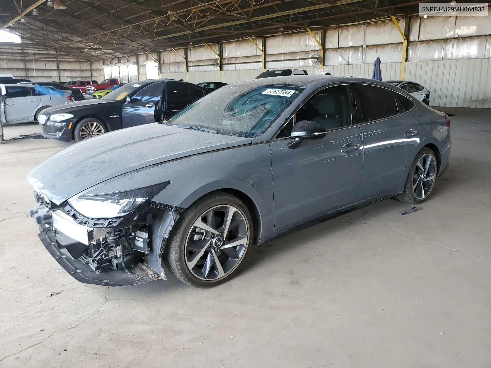 5NPEJ4J29MH064833 2021 Hyundai Sonata Sel Plus