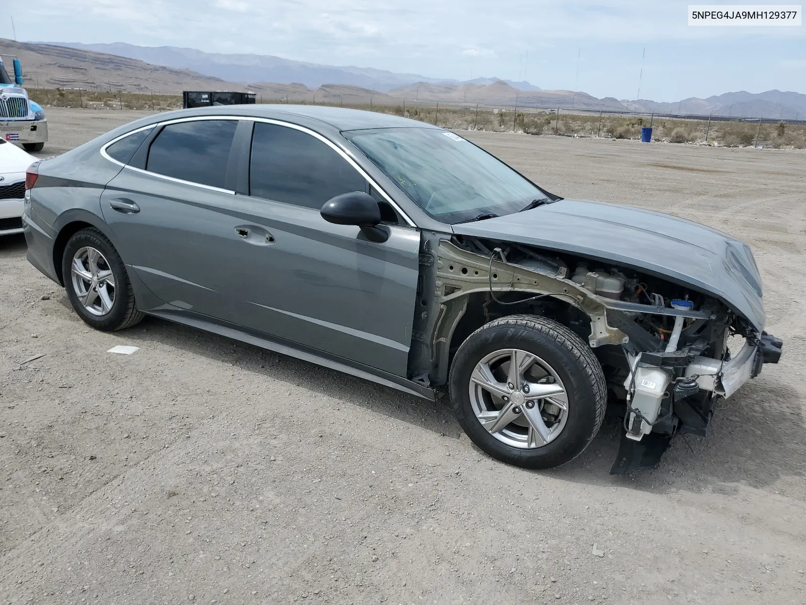 2021 Hyundai Sonata Se VIN: 5NPEG4JA9MH129377 Lot: 65844094