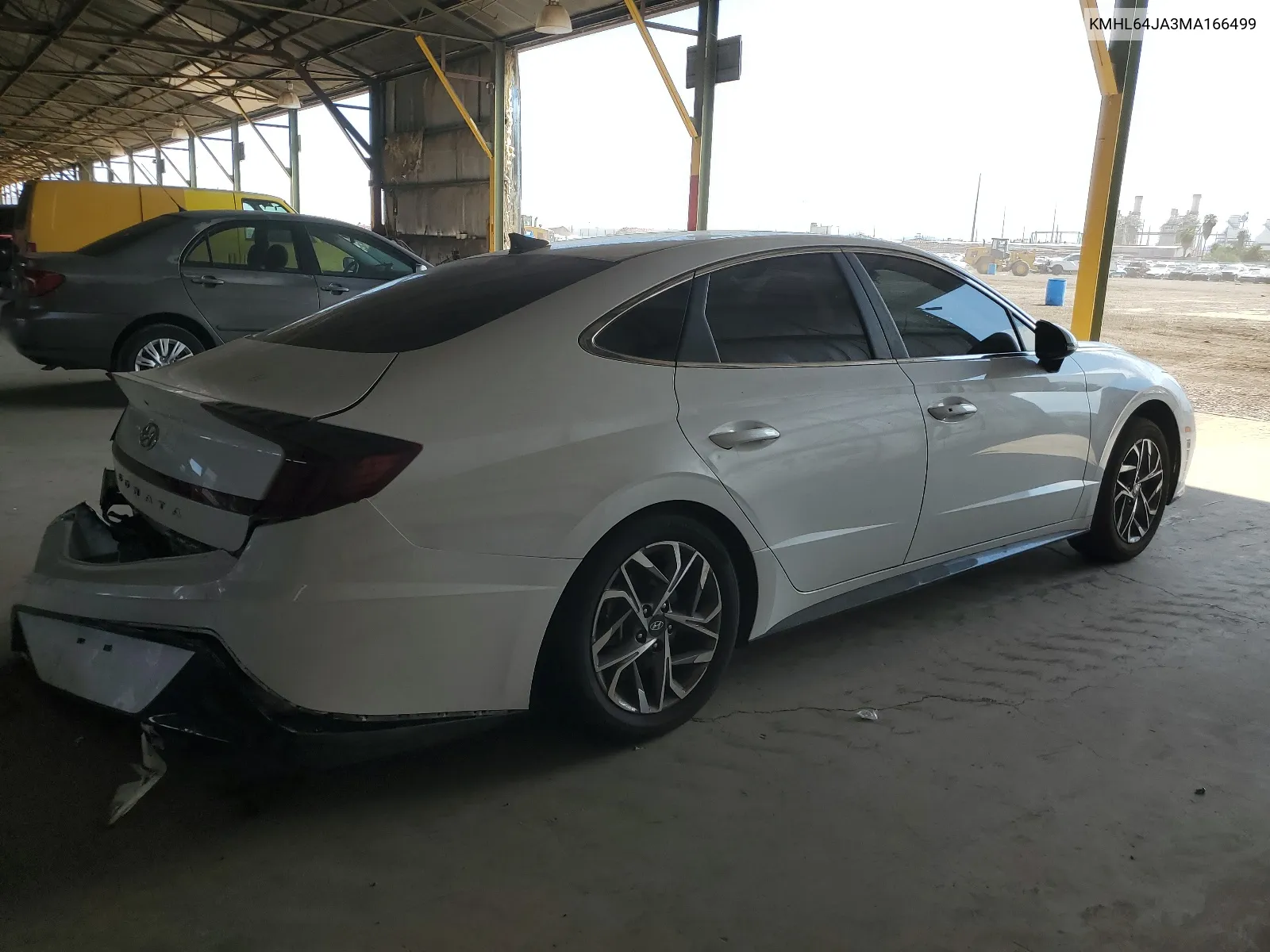 2021 Hyundai Sonata Sel VIN: KMHL64JA3MA166499 Lot: 65910144