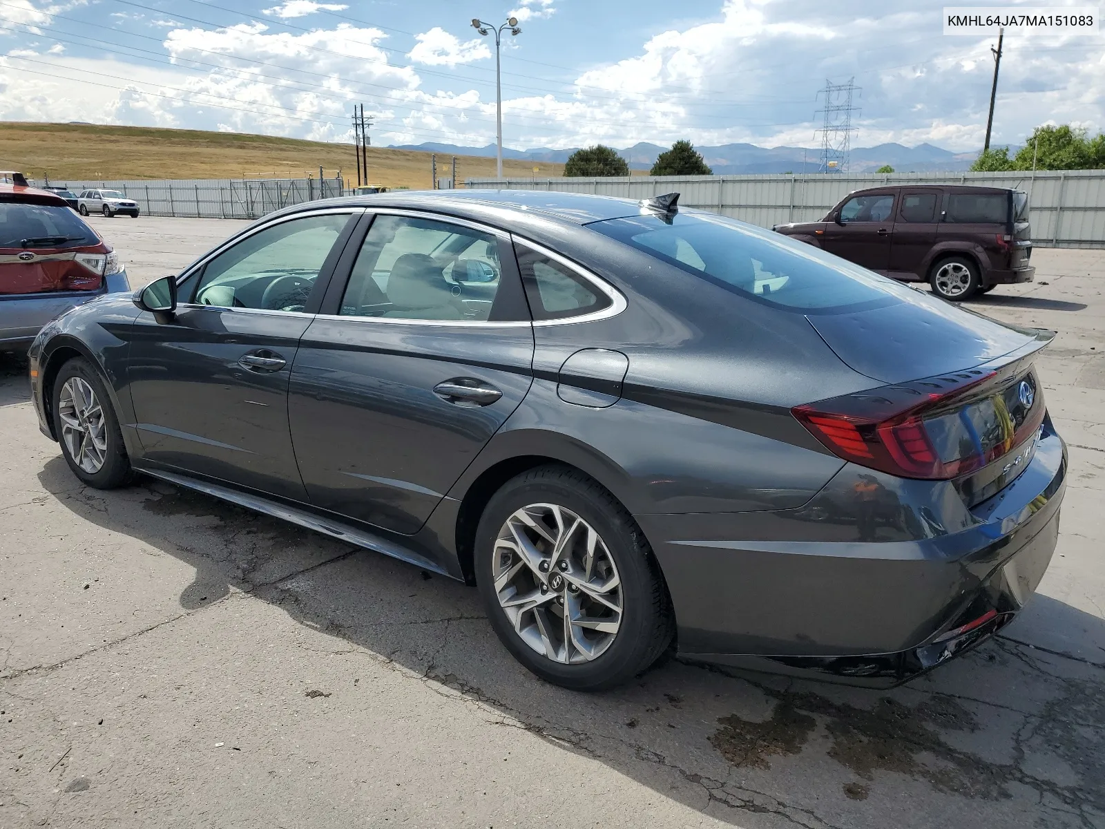 KMHL64JA7MA151083 2021 Hyundai Sonata Sel