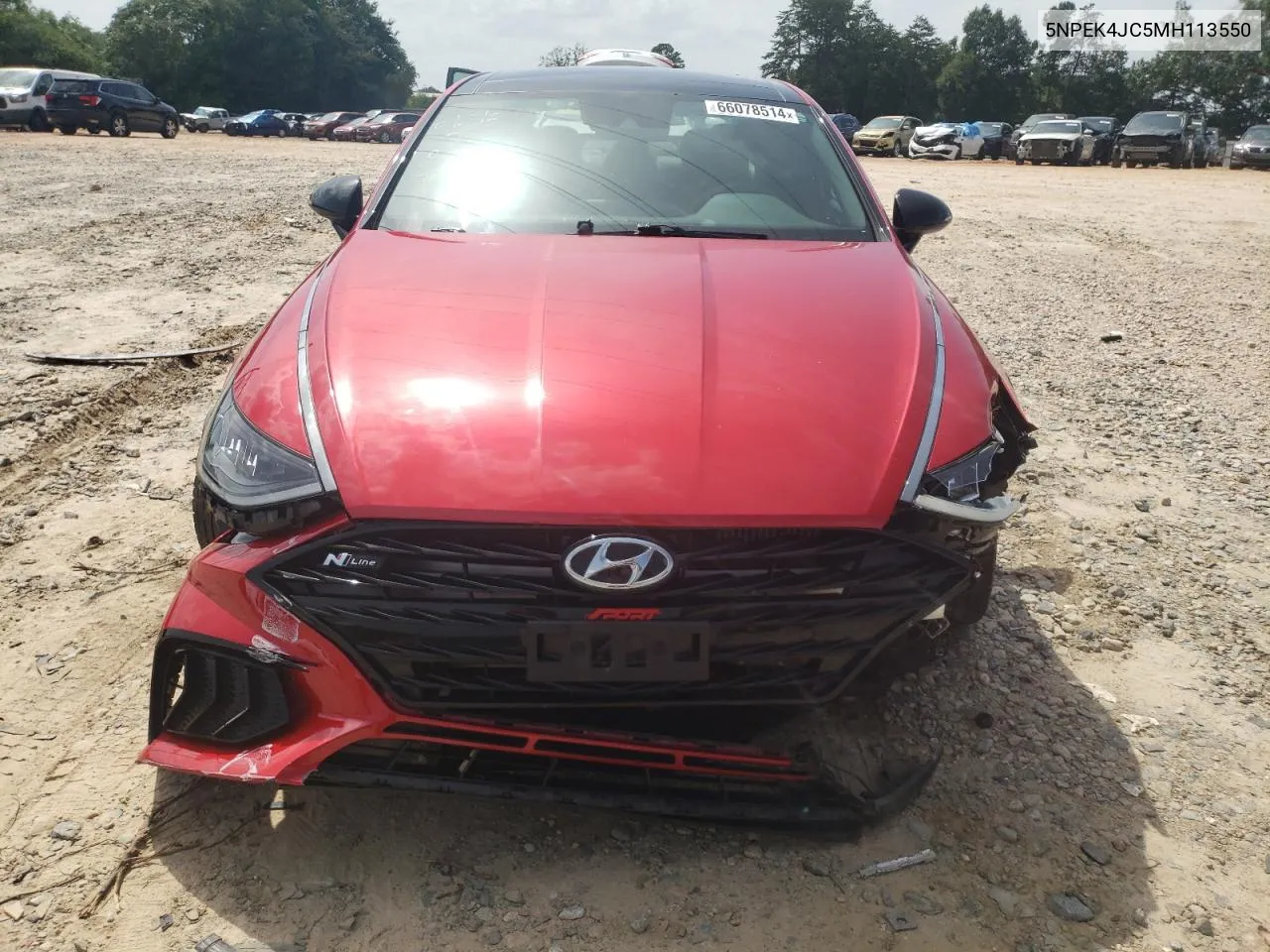 5NPEK4JC5MH113550 2021 Hyundai Sonata N Line