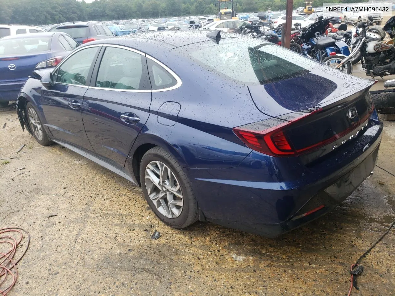 2021 Hyundai Sonata Sel VIN: 5NPEF4JA7MH096432 Lot: 66375204