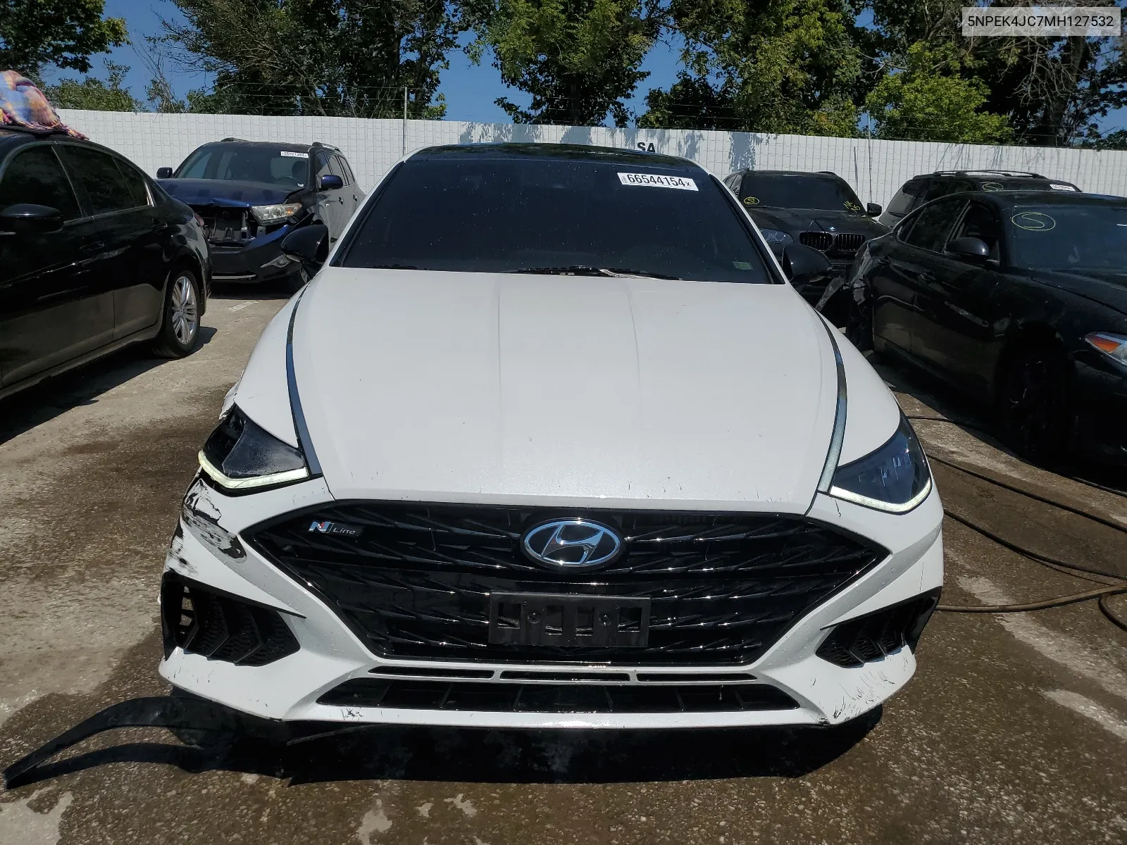 2021 Hyundai Sonata N Line VIN: 5NPEK4JC7MH127532 Lot: 66544154