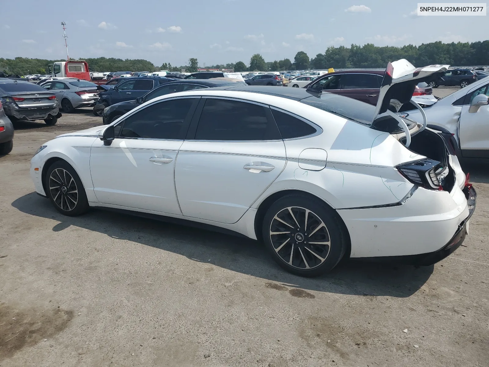 2021 Hyundai Sonata Limited VIN: 5NPEH4J22MH071277 Lot: 66626654