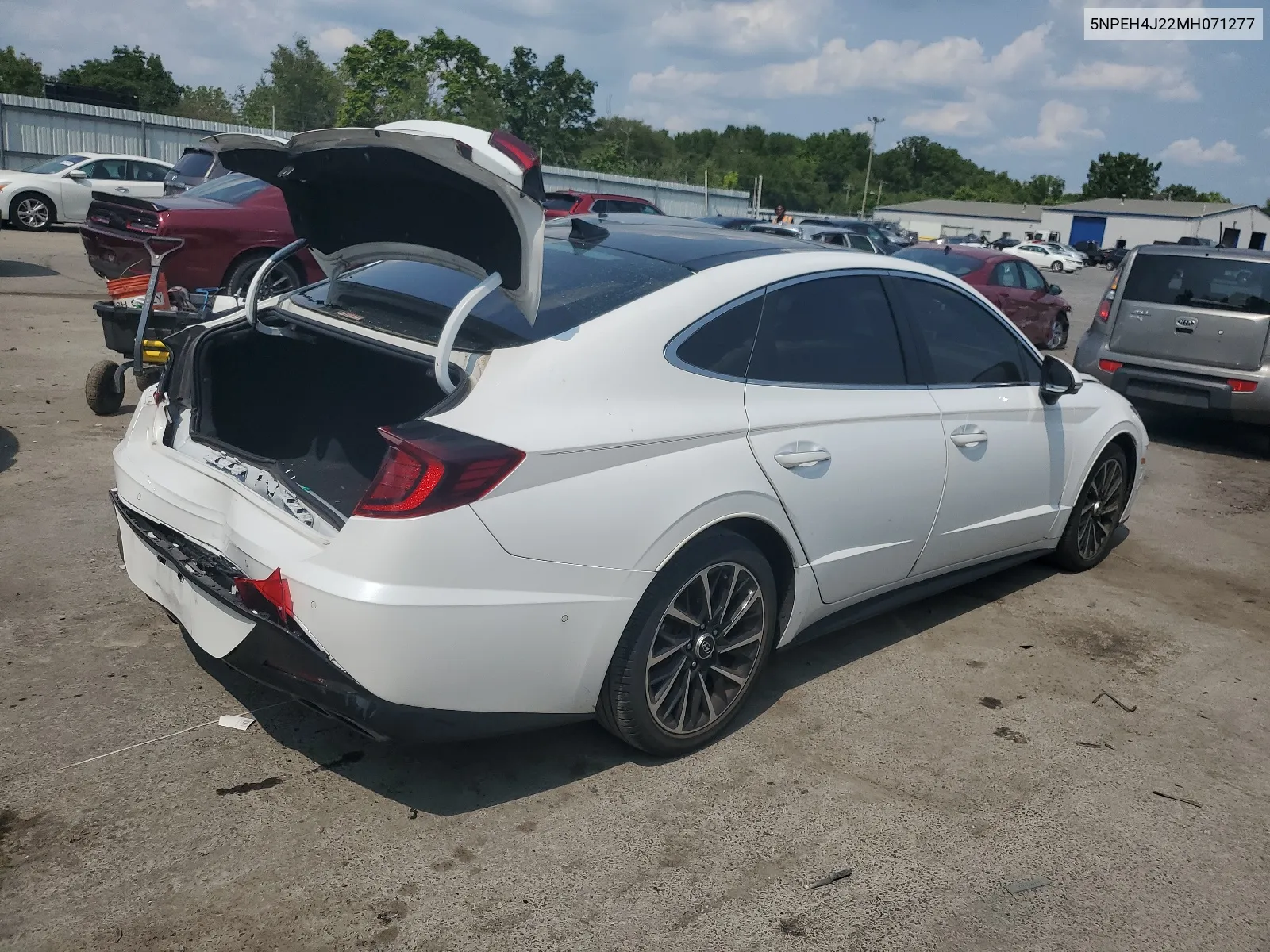 2021 Hyundai Sonata Limited VIN: 5NPEH4J22MH071277 Lot: 66626654