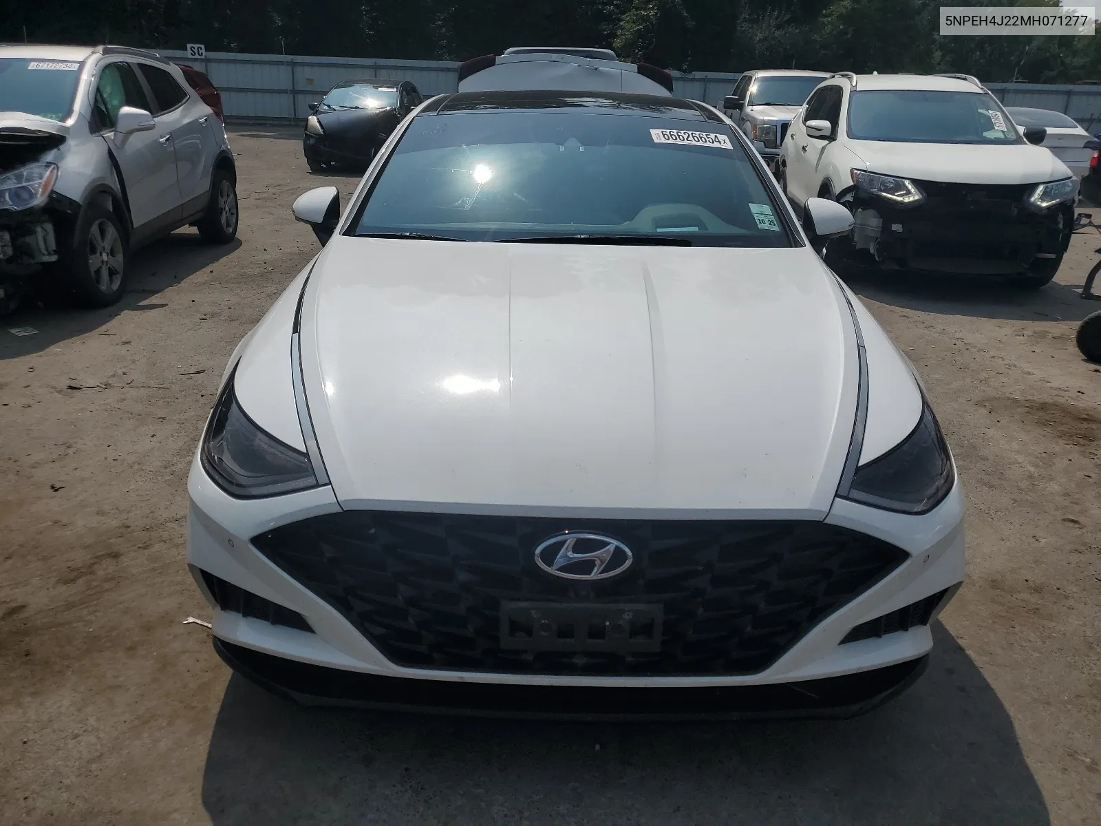 2021 Hyundai Sonata Limited VIN: 5NPEH4J22MH071277 Lot: 66626654