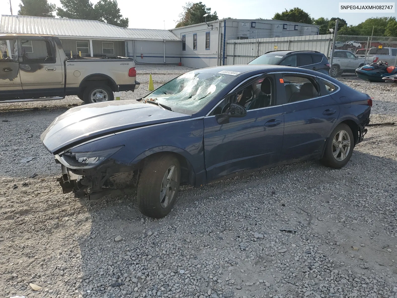 5NPEG4JAXMH082747 2021 Hyundai Sonata Se