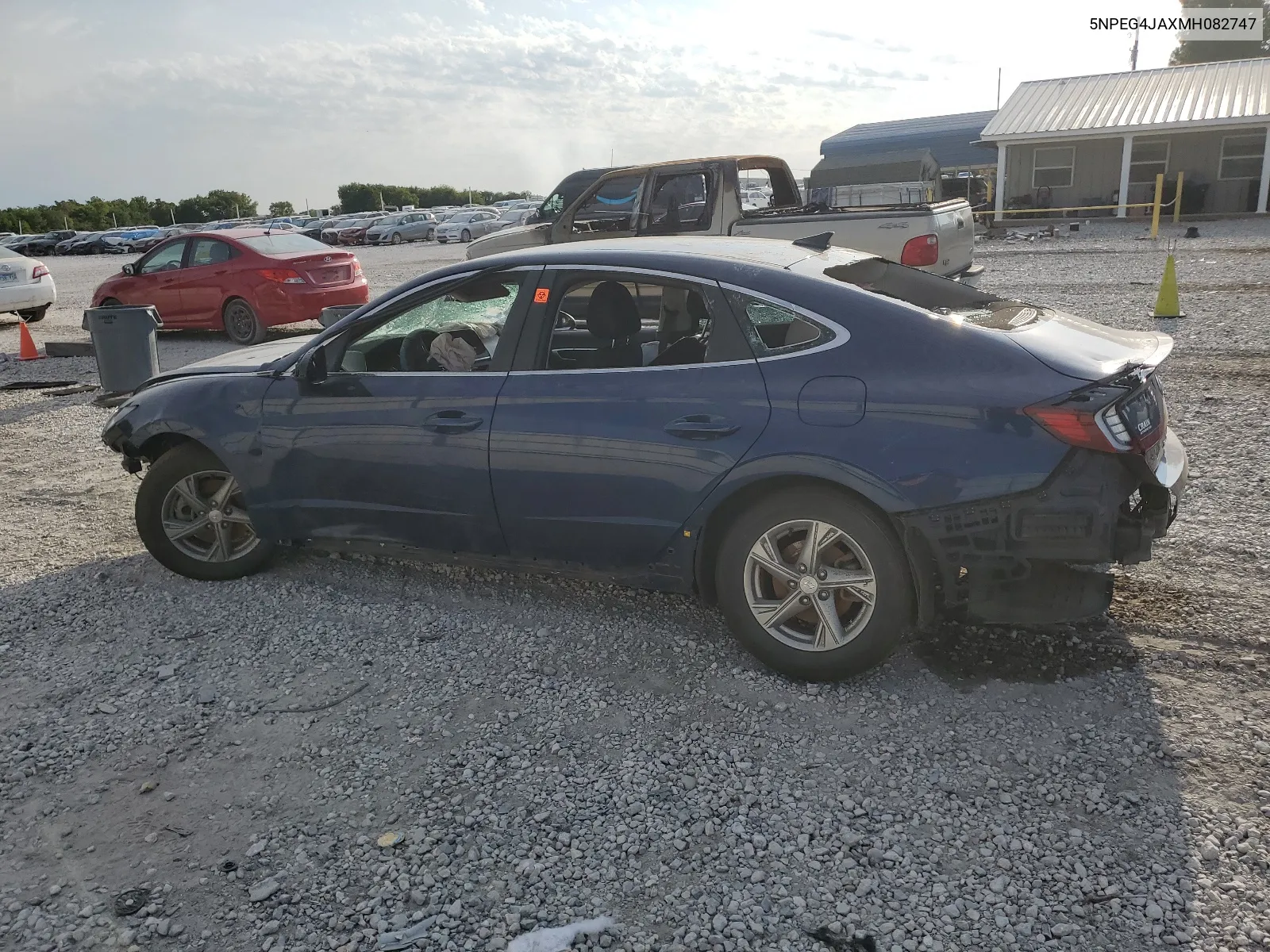 5NPEG4JAXMH082747 2021 Hyundai Sonata Se