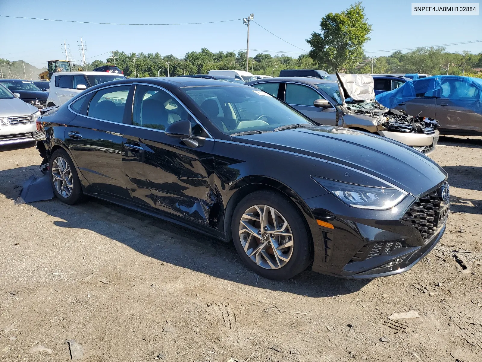 2021 Hyundai Sonata Sel VIN: 5NPEF4JA8MH102884 Lot: 66879064