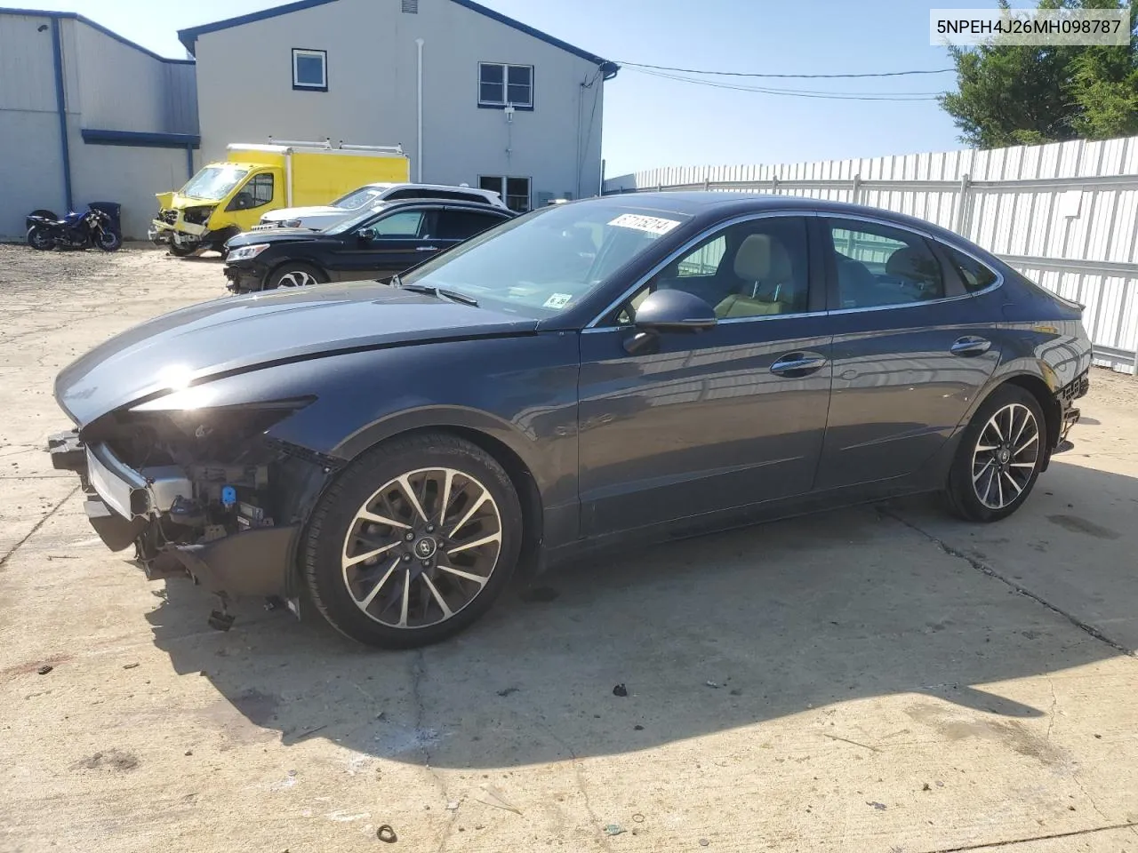 2021 Hyundai Sonata Limited VIN: 5NPEH4J26MH098787 Lot: 67115214