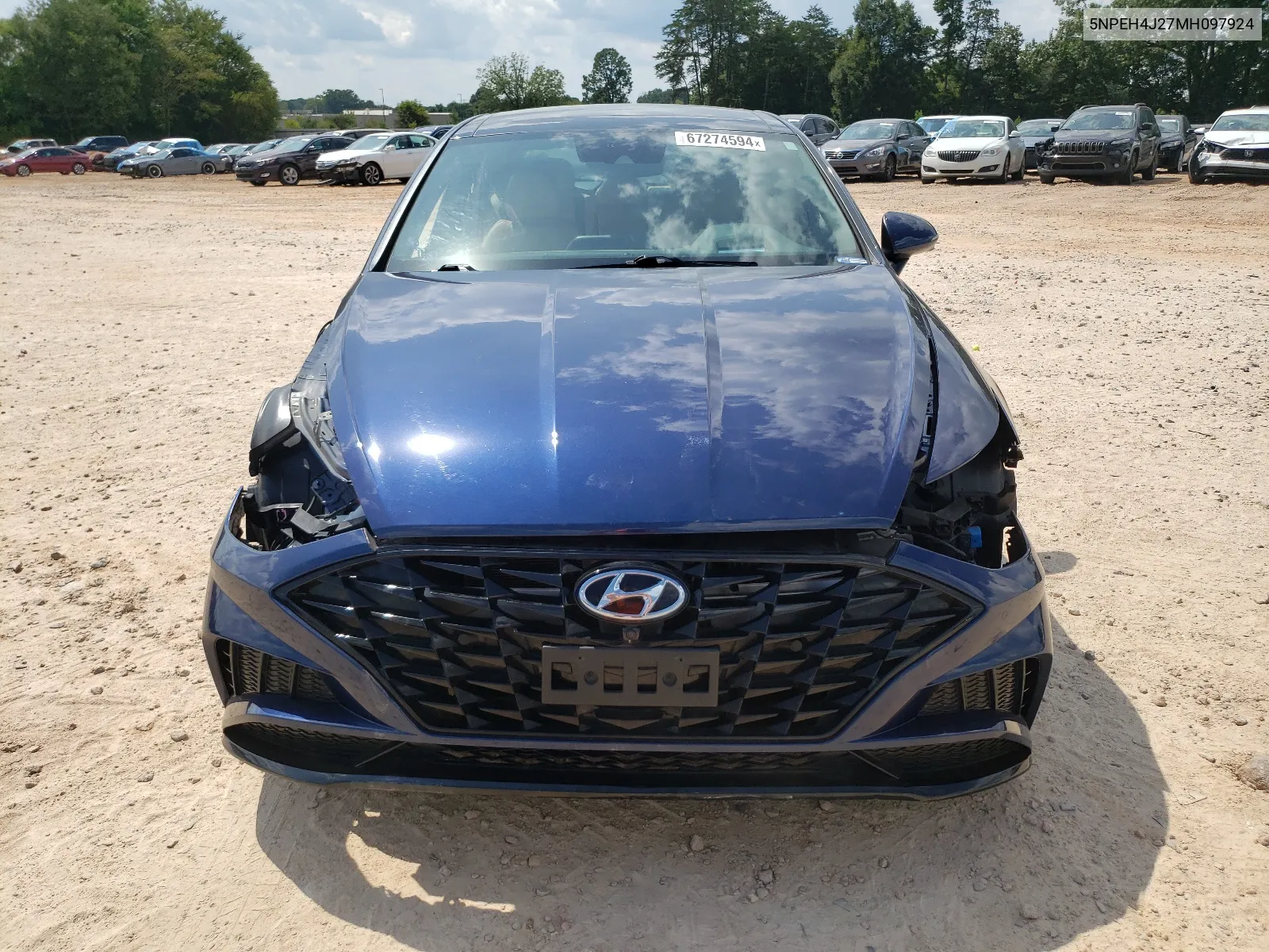 5NPEH4J27MH097924 2021 Hyundai Sonata Limited