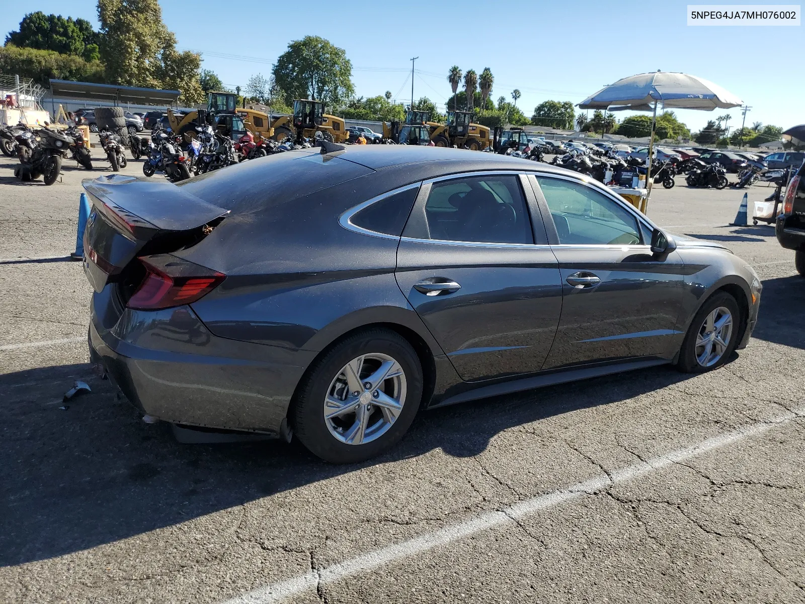 2021 Hyundai Sonata Se VIN: 5NPEG4JA7MH076002 Lot: 67416974